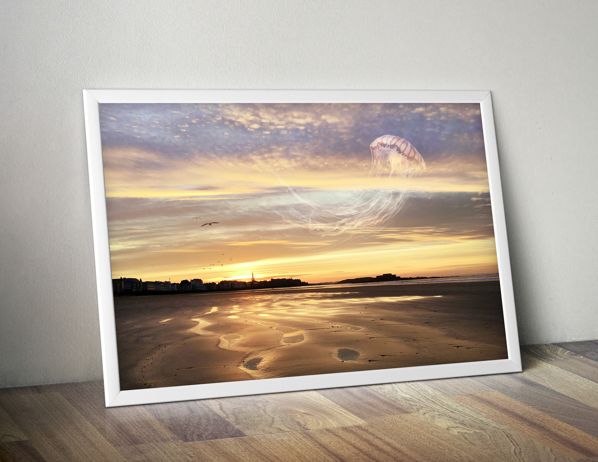 photomontage surréaliste Free Time