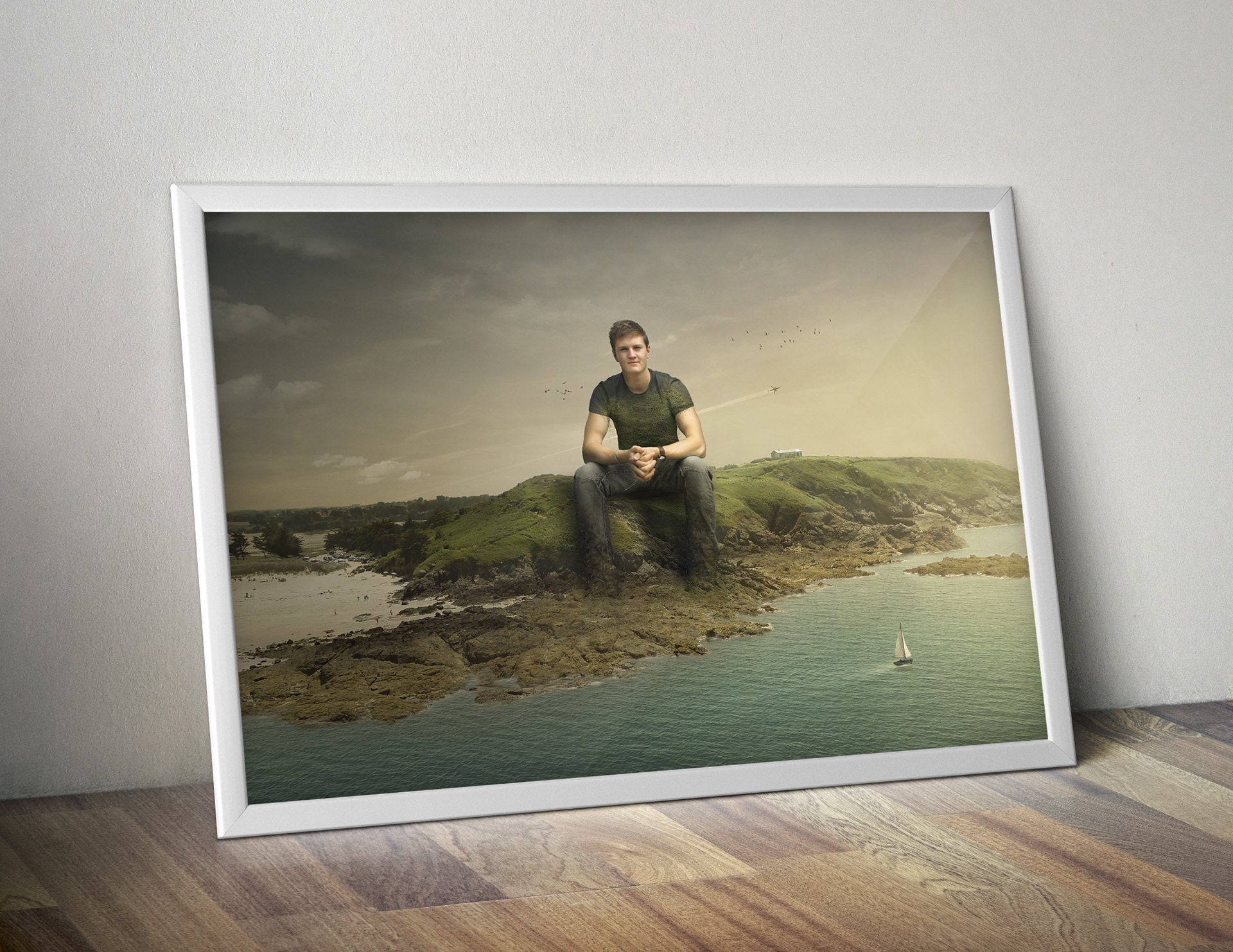 photomontage surréaliste graphiste Saint-Malo