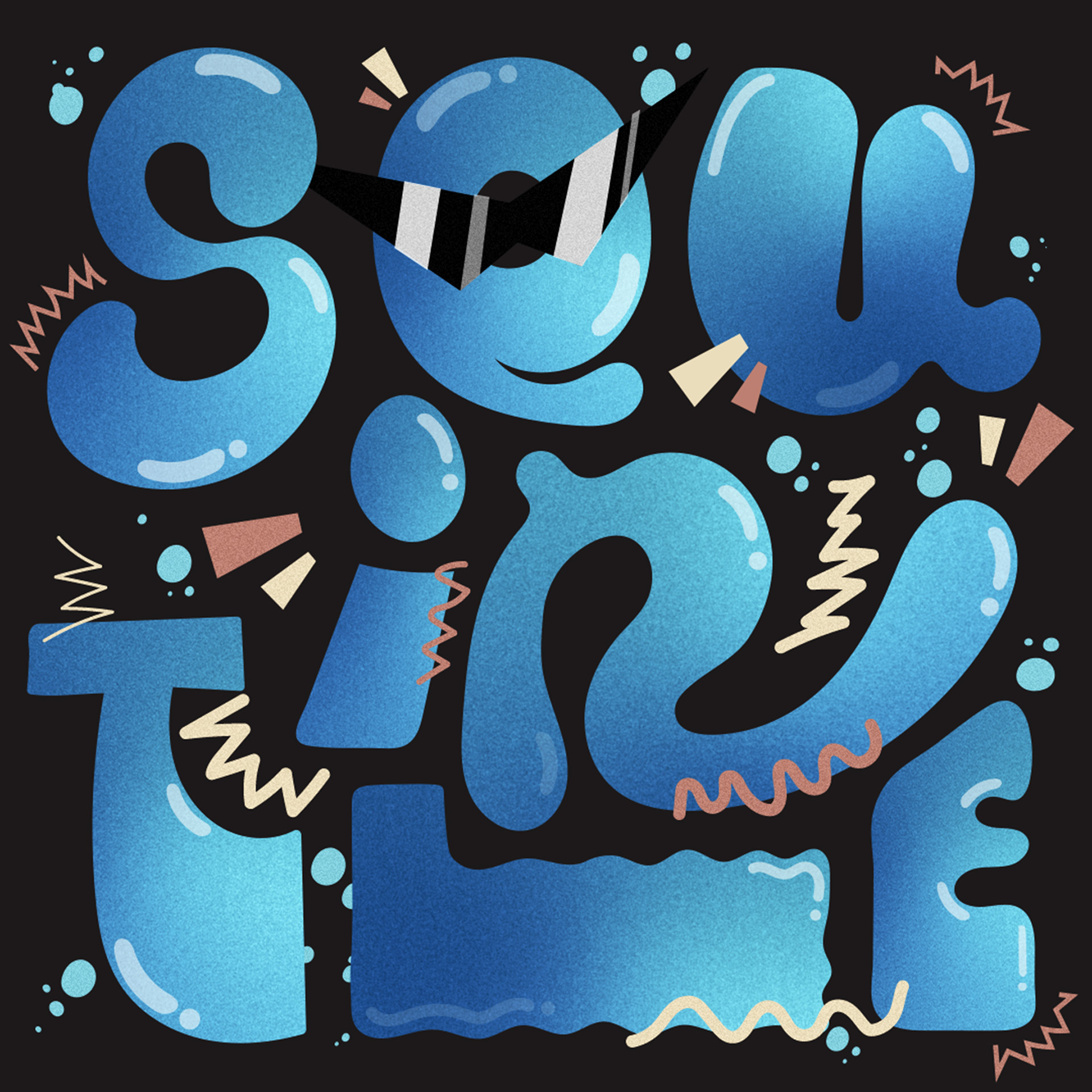 pokemon lettering, pokemon illustration, kanto starters illustration, pokemon gen 1 illustration, squirtle lettering, squirtle illustration, squirtle poster, pokemon fan art, squirtle fan art