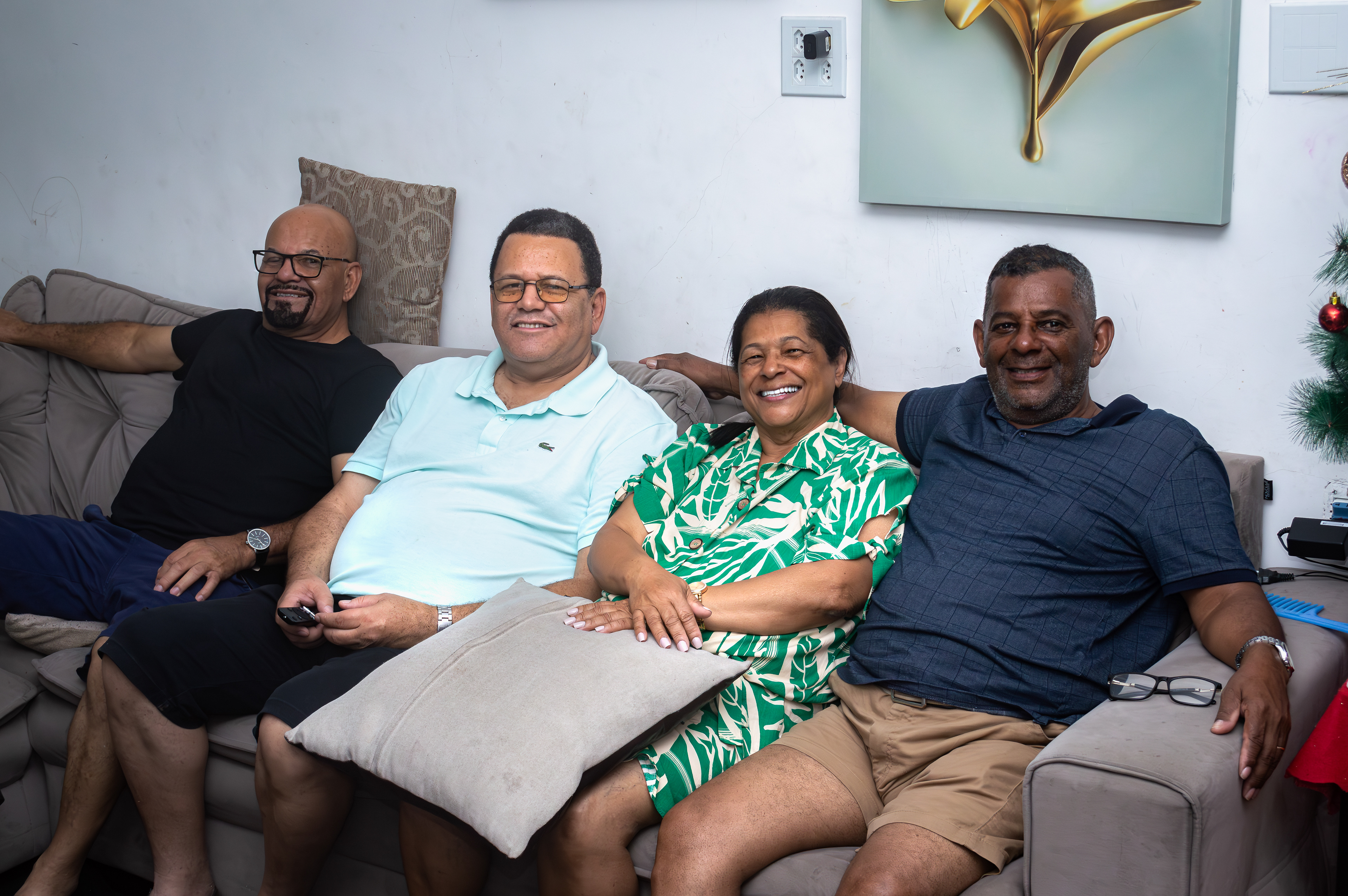 Jason, João, Dete, Elias