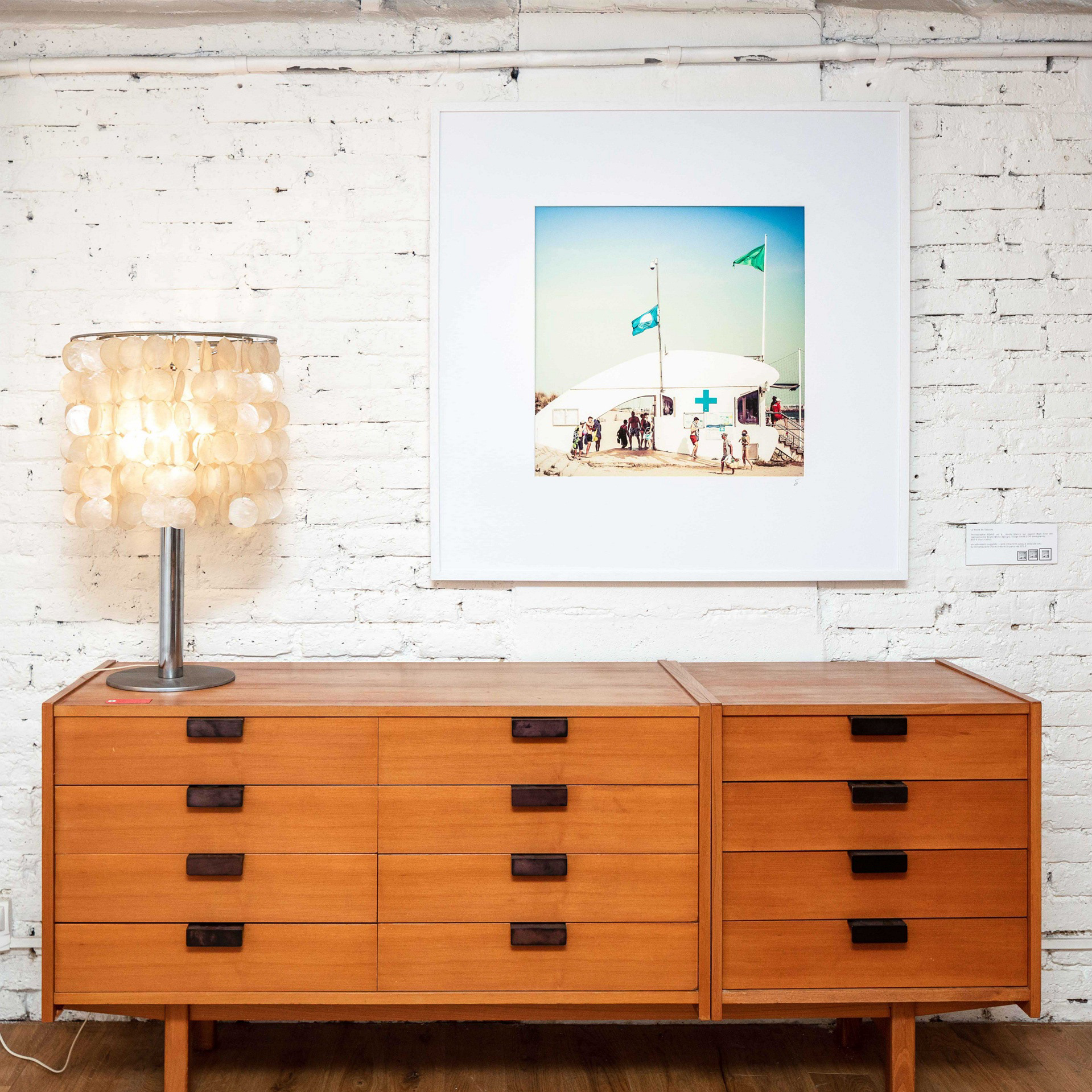 Le poste de secours - Galerie Le Cube Rouge - 2019