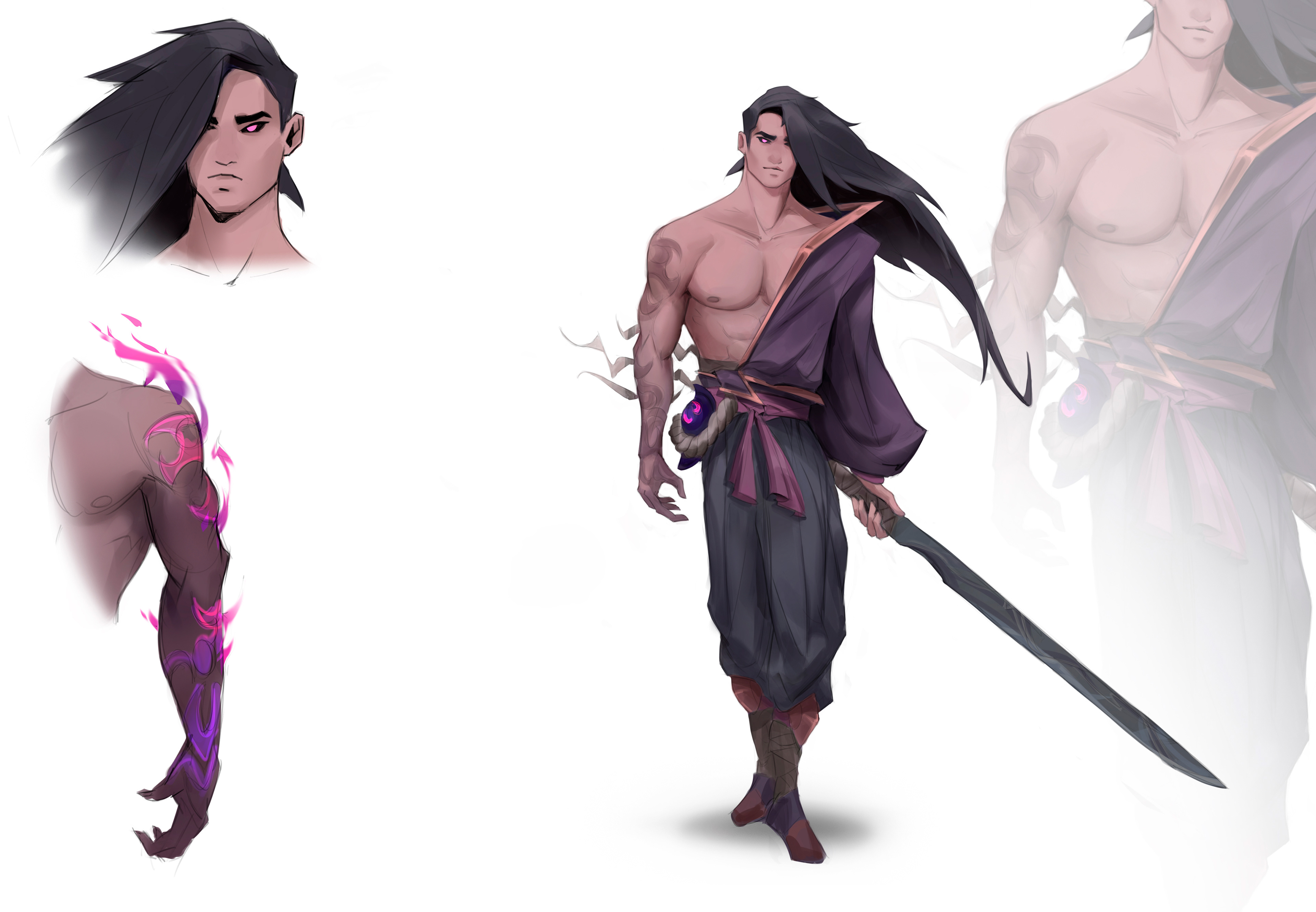 Rei Character Design - Photoshop