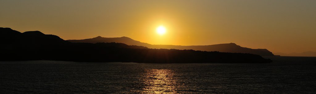 Santorini sunset, Greece.