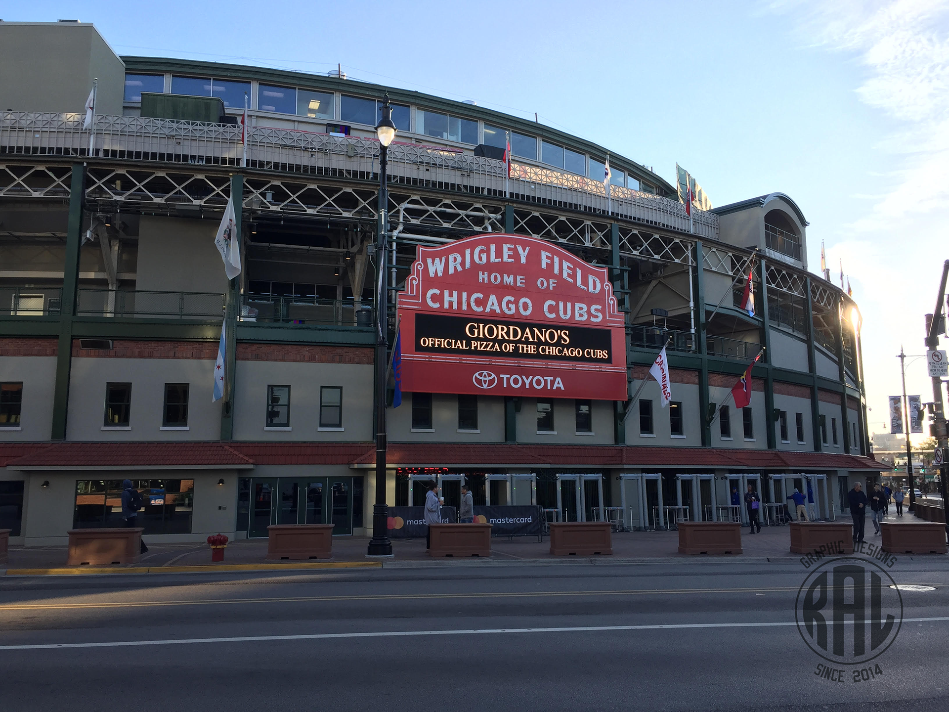 Wrigley Field's 100th Anniversary Game in Chicago - All