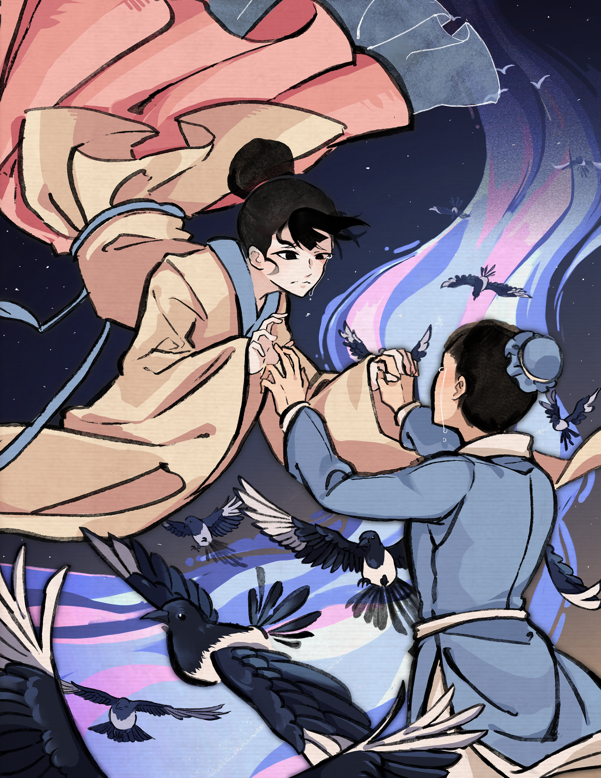 The Herdsman and the Weaver Girl | Chinese Mythology Zine