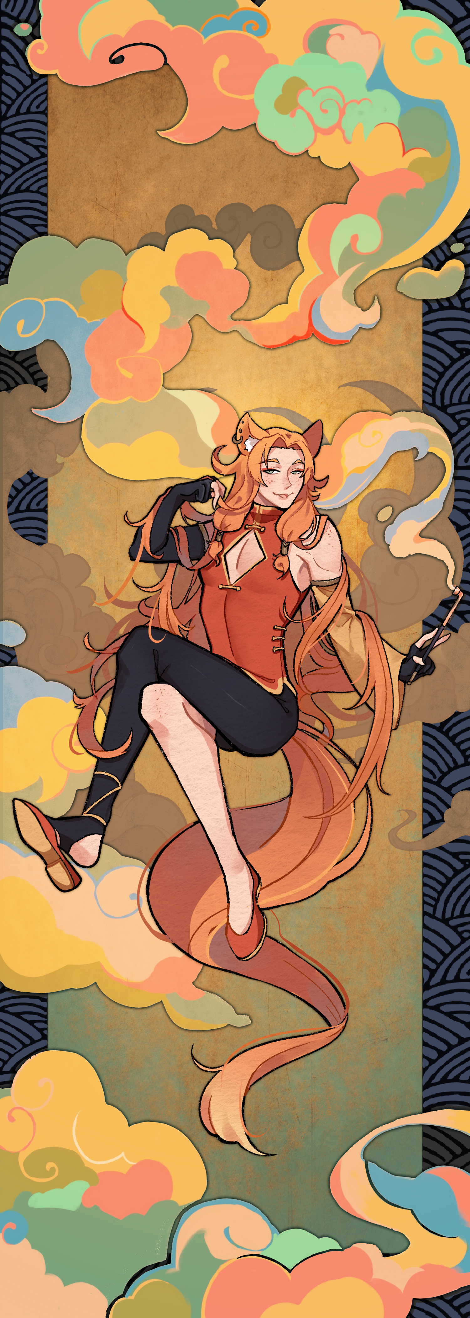 Liao Xi Ze | Character Scroll