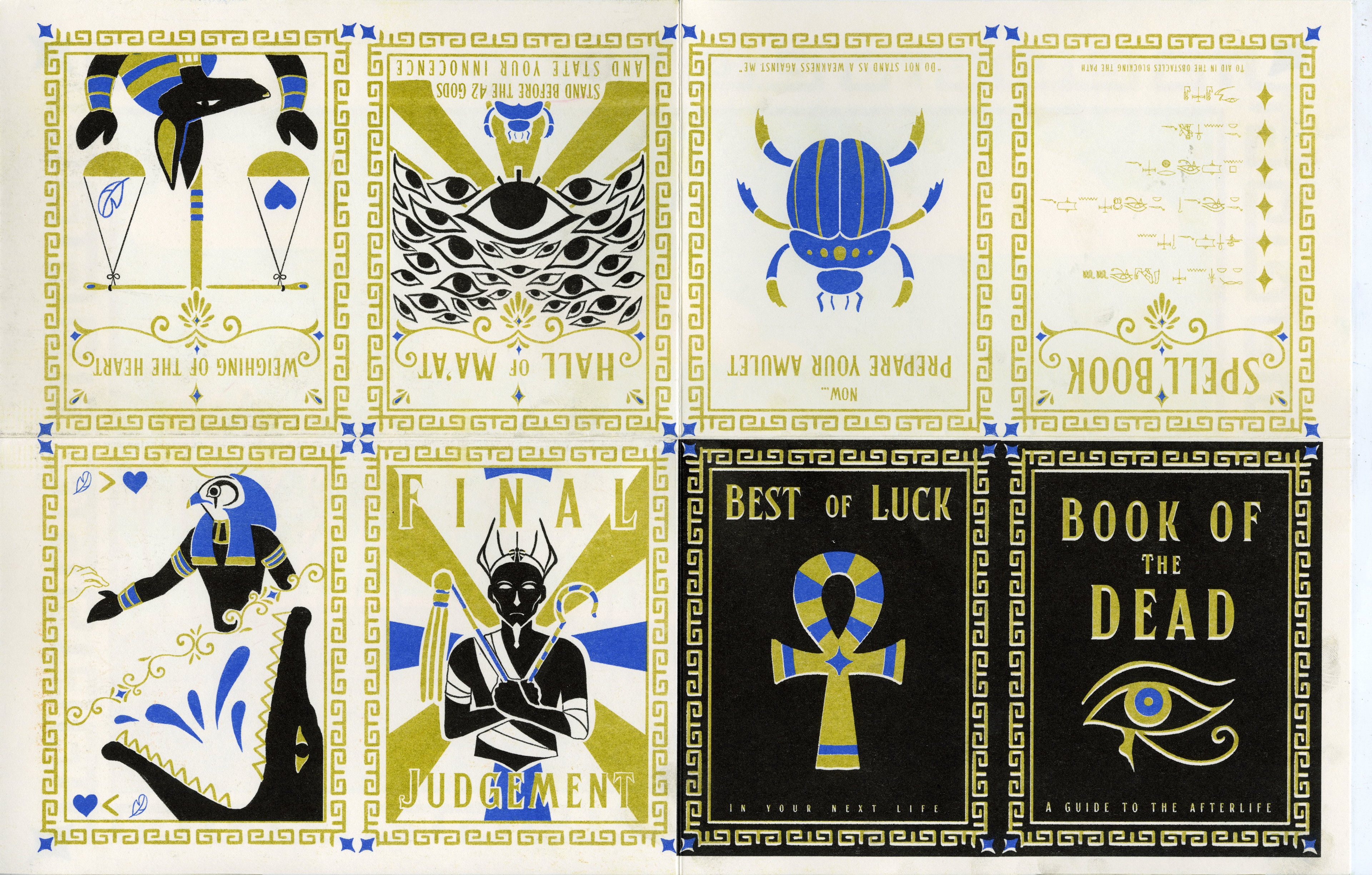 Book of the Dead Zine (Front)