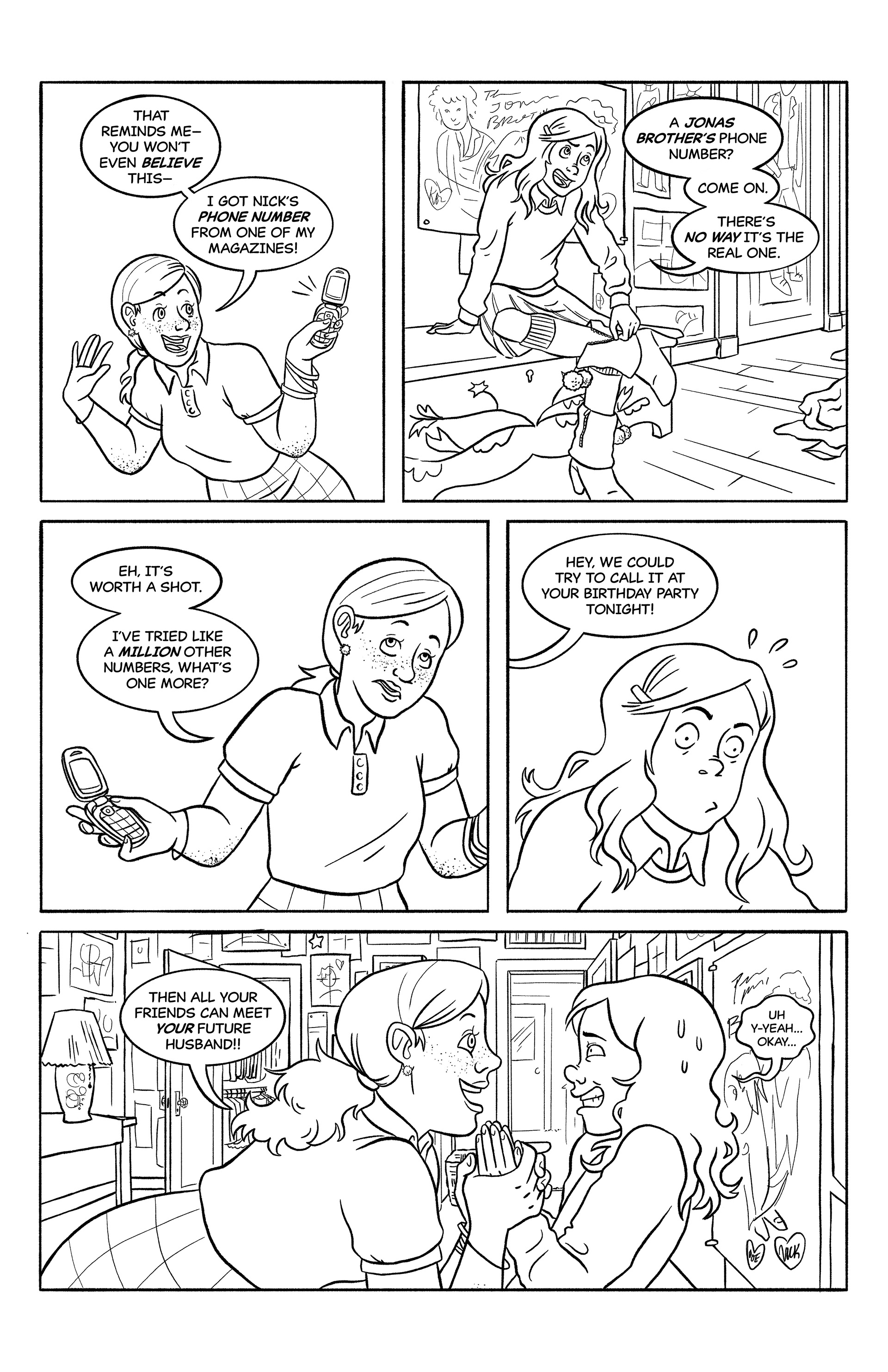 "Star Ceiling" Graphic Novel Sample - 4