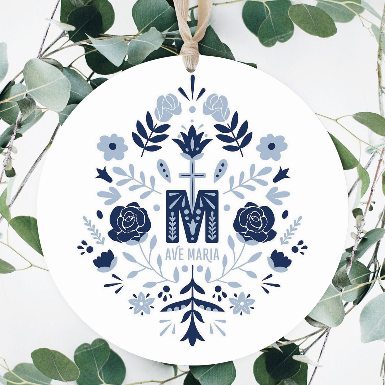 Our Holy Home - Ave Maria Wall Hanging