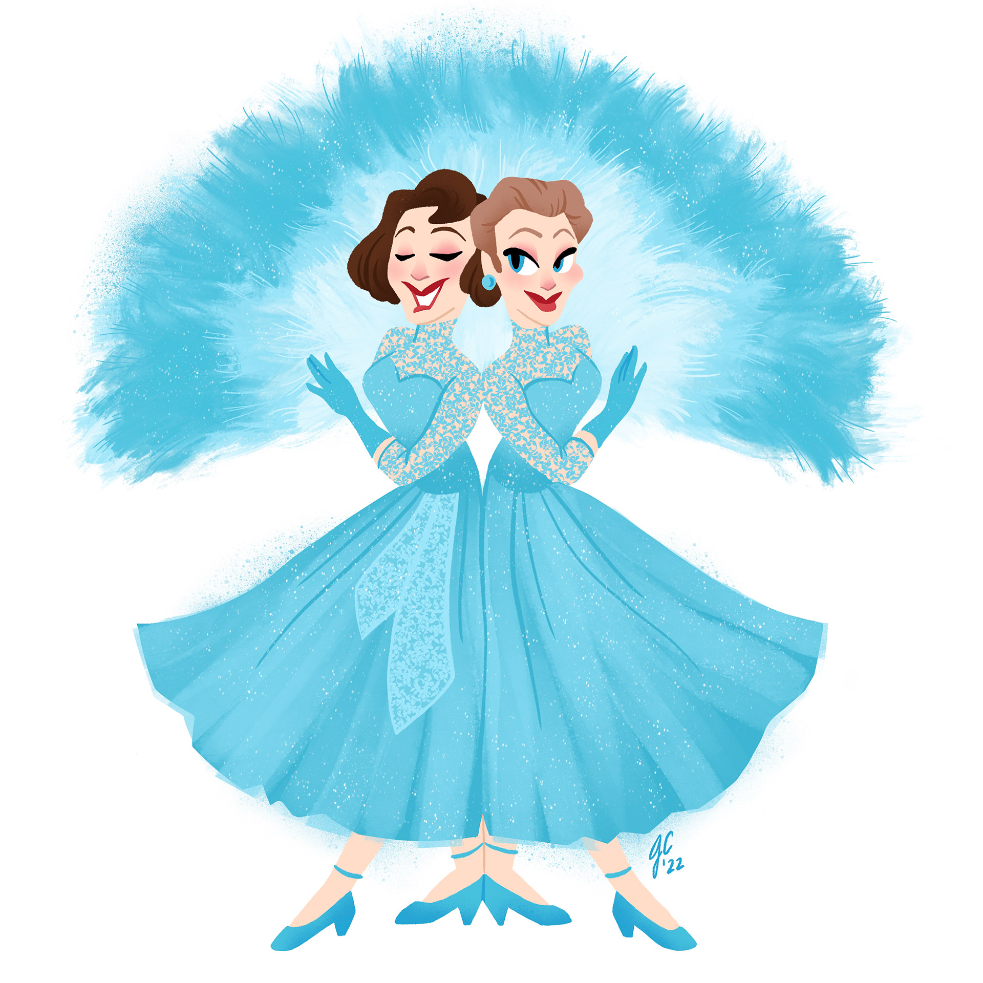 White Christmas Sisters