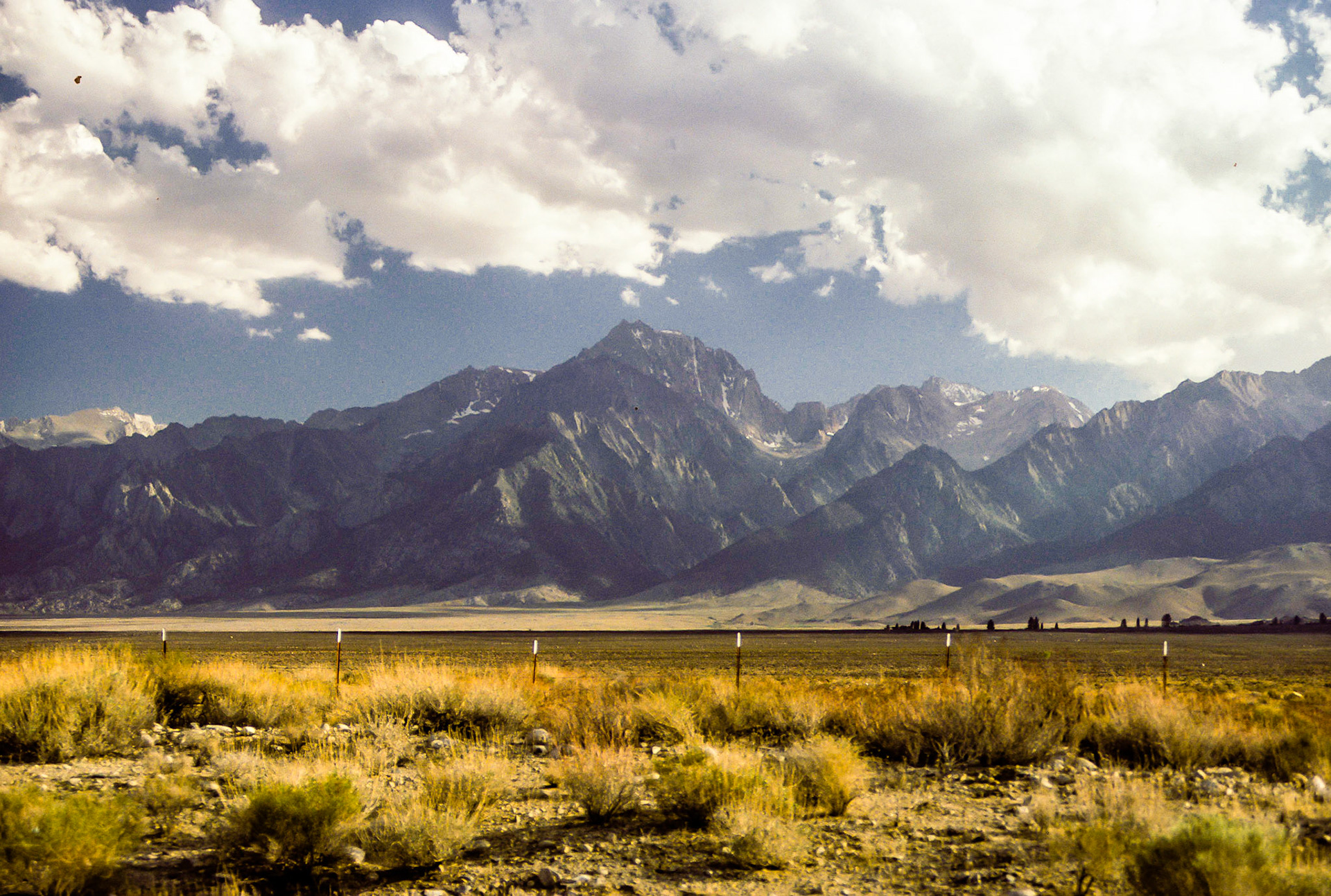 The Sierra from Hwy 395