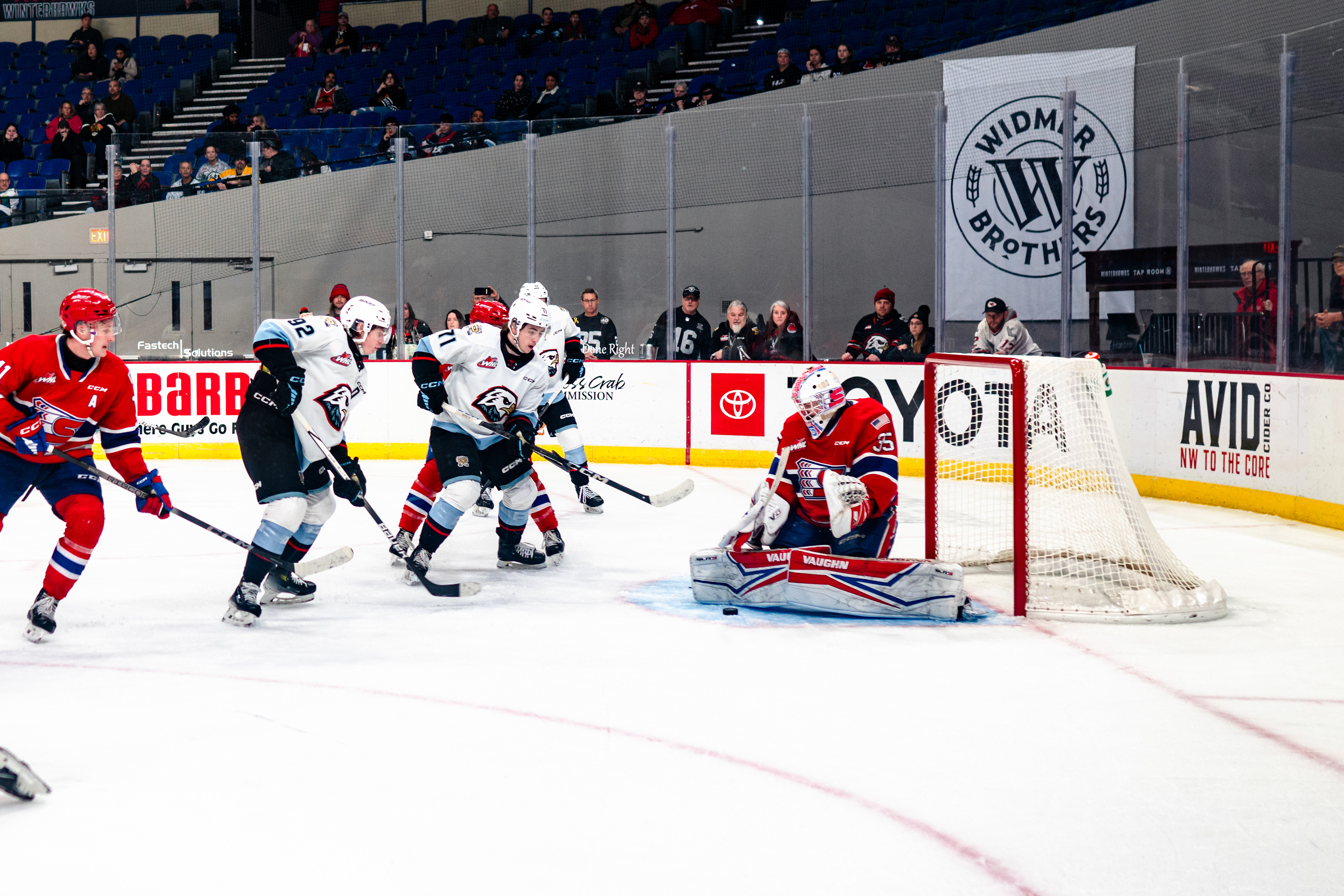 Dawson Cowan - 1 Goal (1st WHL) 1 Assist Goalie of the Week Nov 20-26 2023