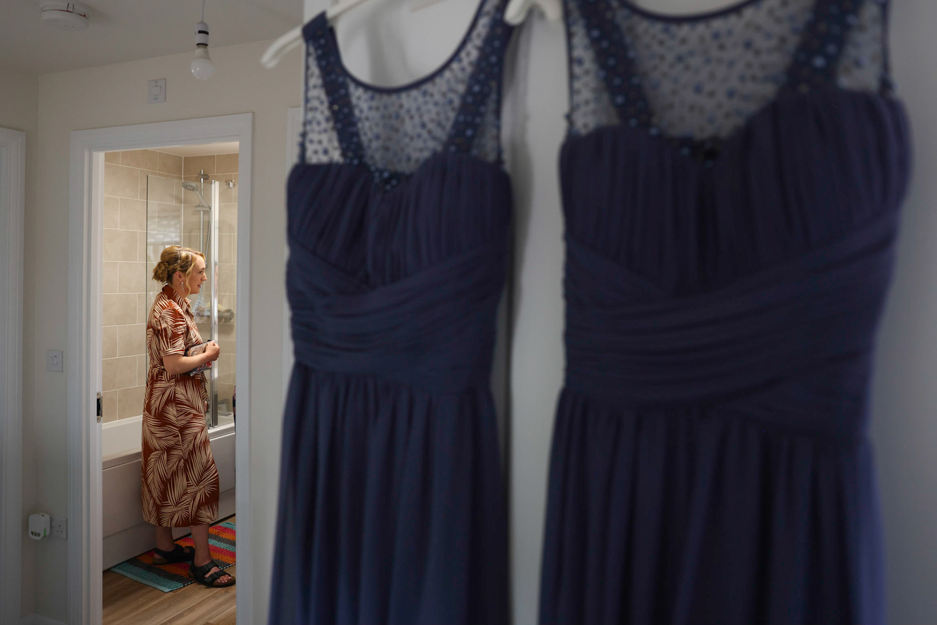 ©2022 Tom Nicholson. 26/05/2022. Torquay, UK. The wedding of Evie and Mick Hickey at Blackpool Sands beach in Devon. Photo credit : Tom Nicholson