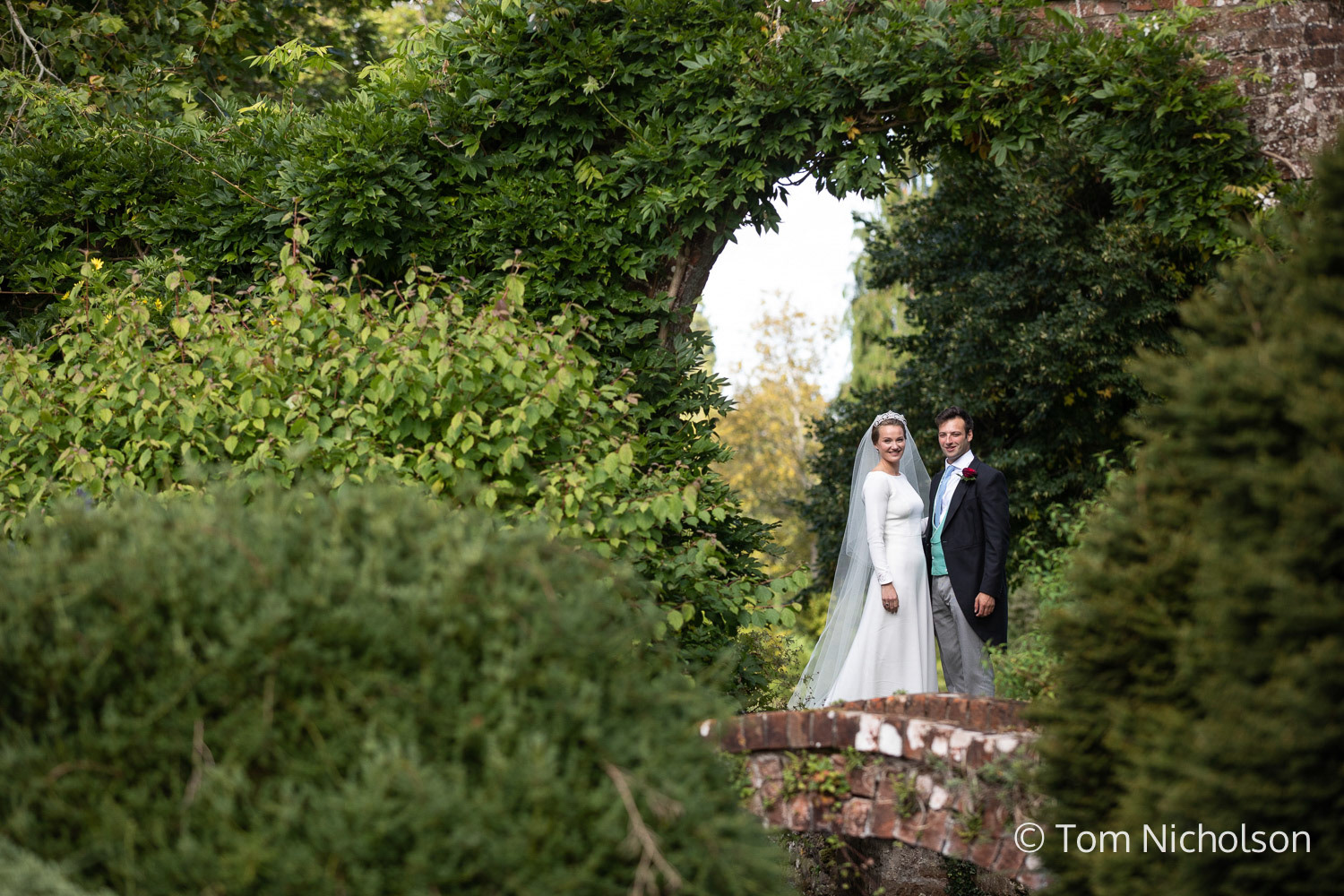 ©2020 Tom Nicholson. 05/09/2020. Abergavenny, UK. The Wedding of Tom and Sarah Barter, at Church of Our Lady and St Michael in Avergavenny, and Sarah’s family home, Llanover House. Photo credit : Tom Nicholson