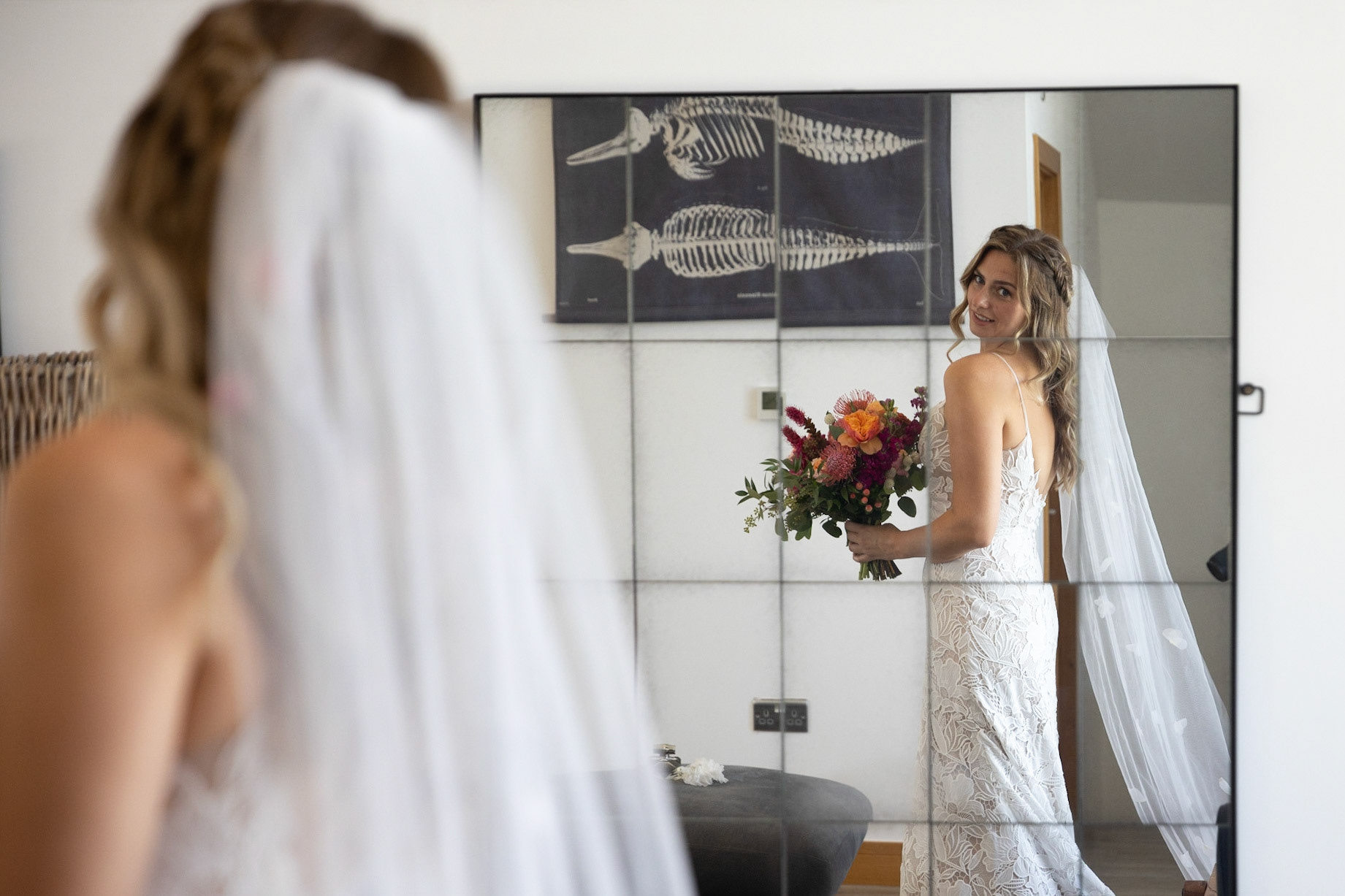 ©2022 Tom Nicholson. 10/09/2022. Newquay, UK. The wedding of Betsy and Jamie Maskell at Mawgan Bay View and Bre Pen Farm in Mawgan Porth, Cornwall. Photo credit : Tom Nicholson