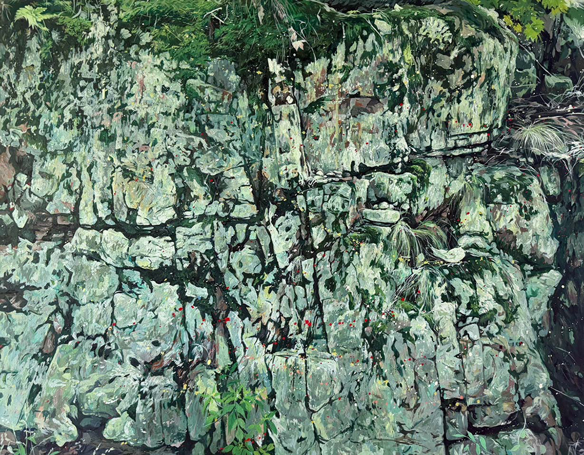 파편빛, 116.8x91cm, oil on canvas, 2026