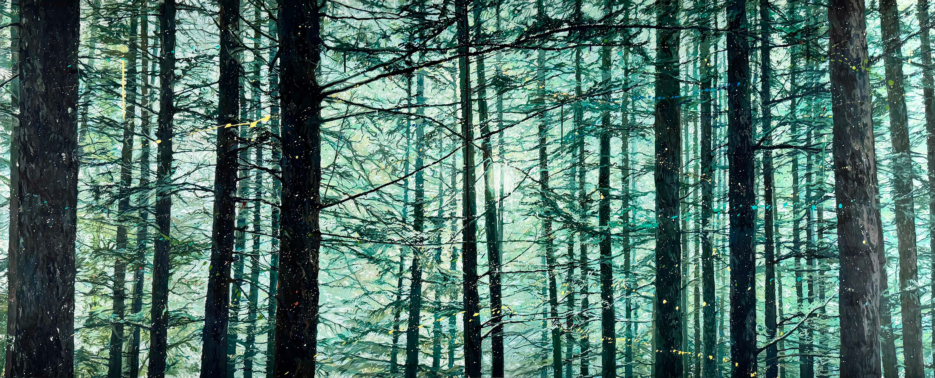 찰나일지라도, 324.4x130.3cm, oil on canvas, 2025