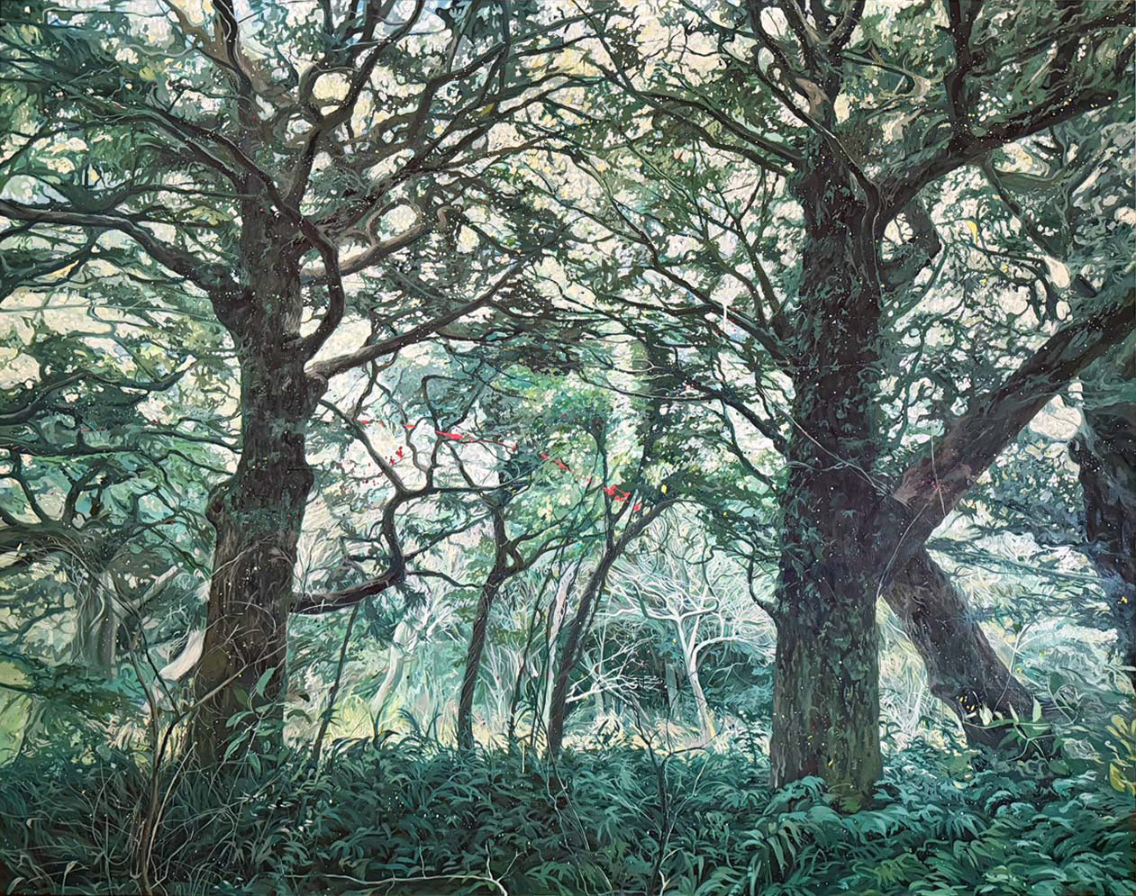 심상림, 227.3x181.8cm, oil on canvas, 2026