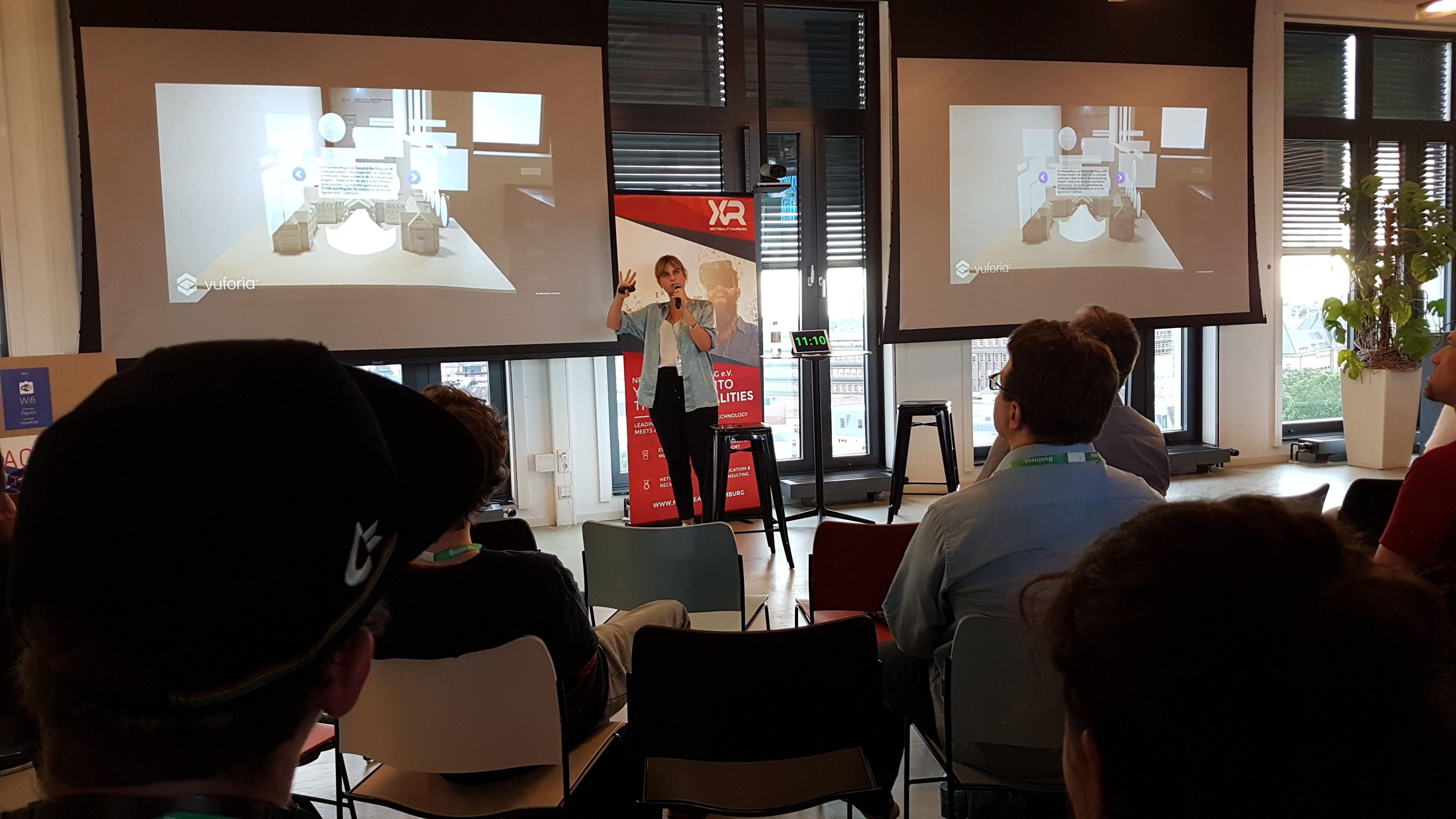 Speaker at "XR Meet Up" at Facebook Hamburg