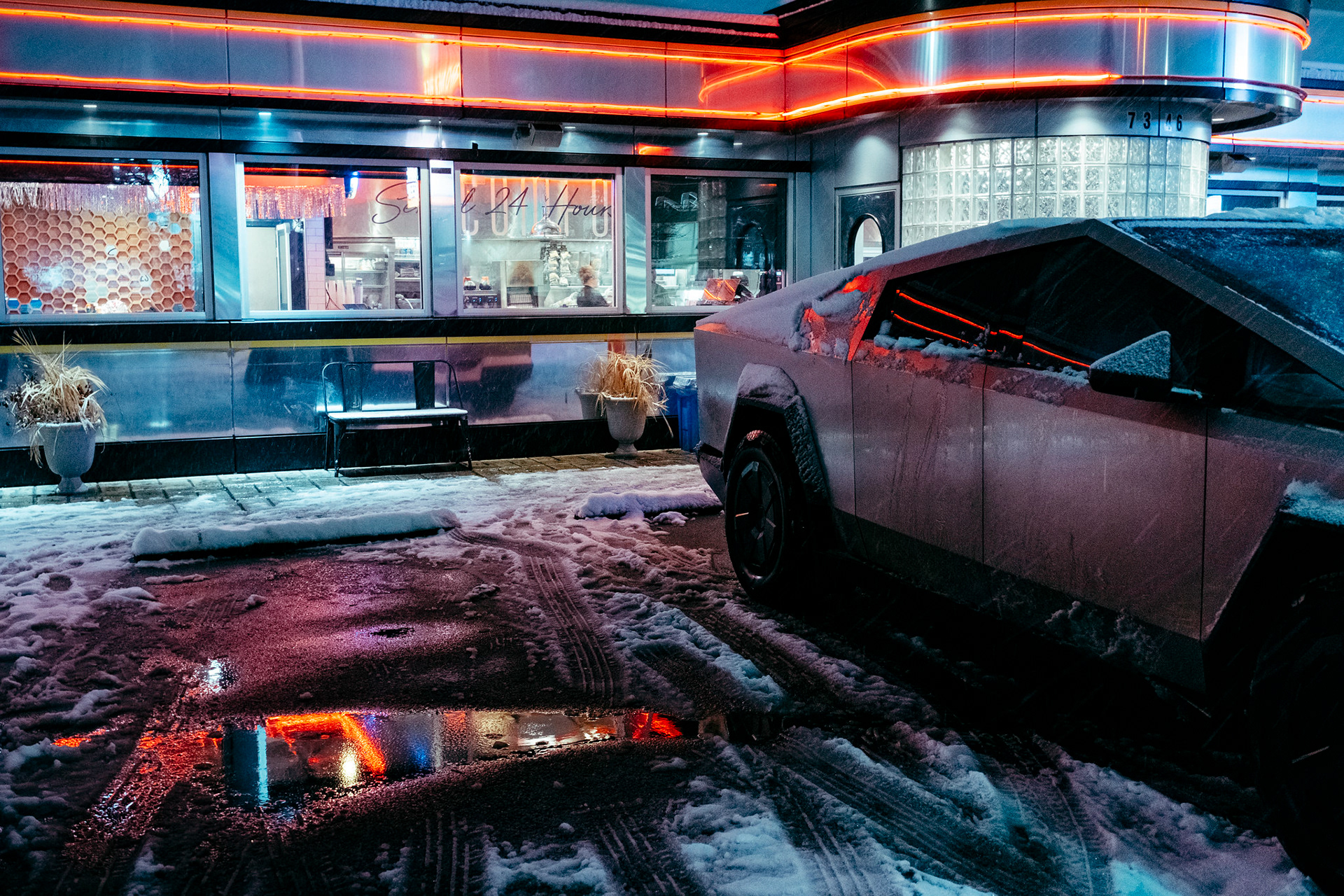 Cybertruck, Glen Burnie, 2025