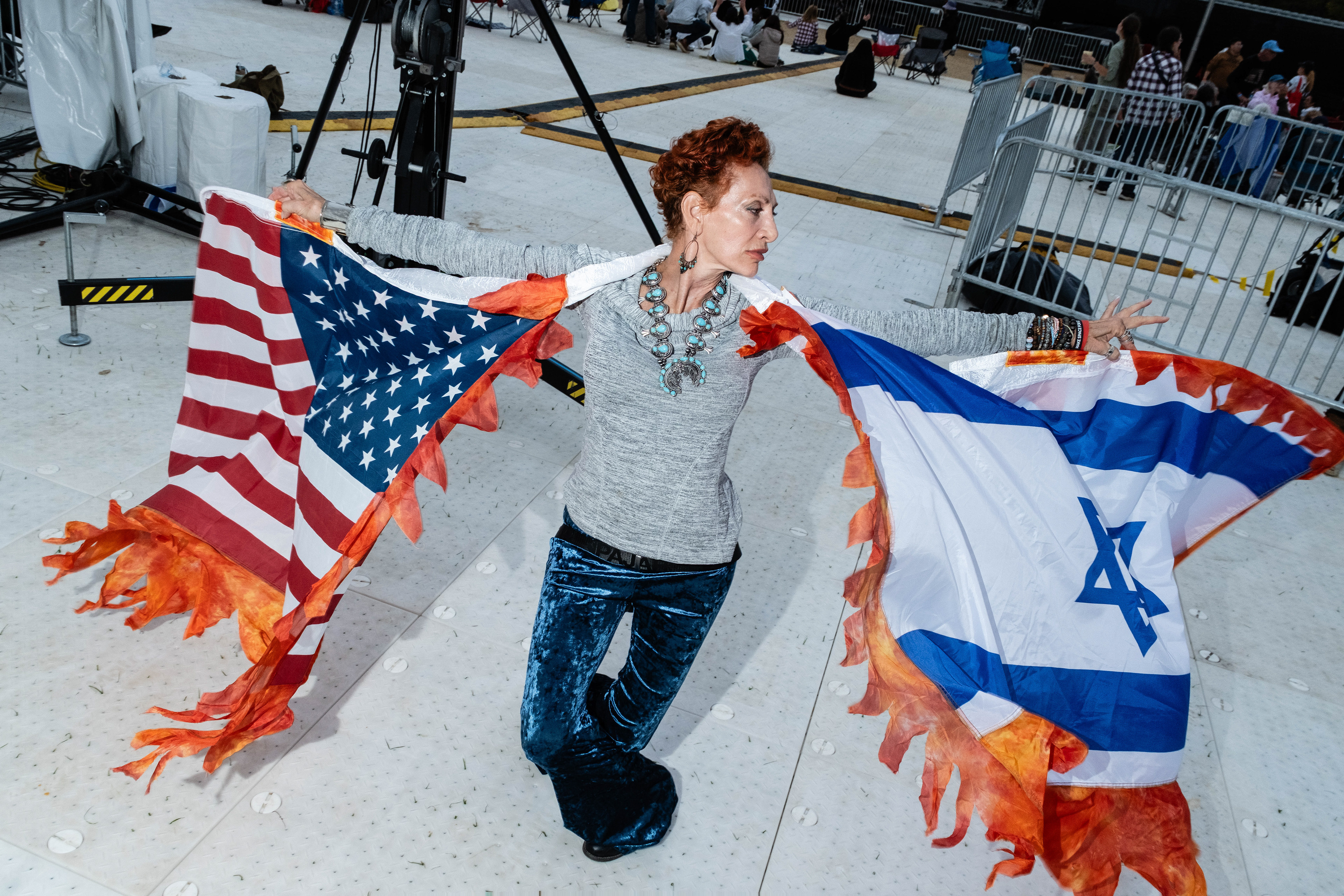 Christian Zionism was prominent theme during the event.