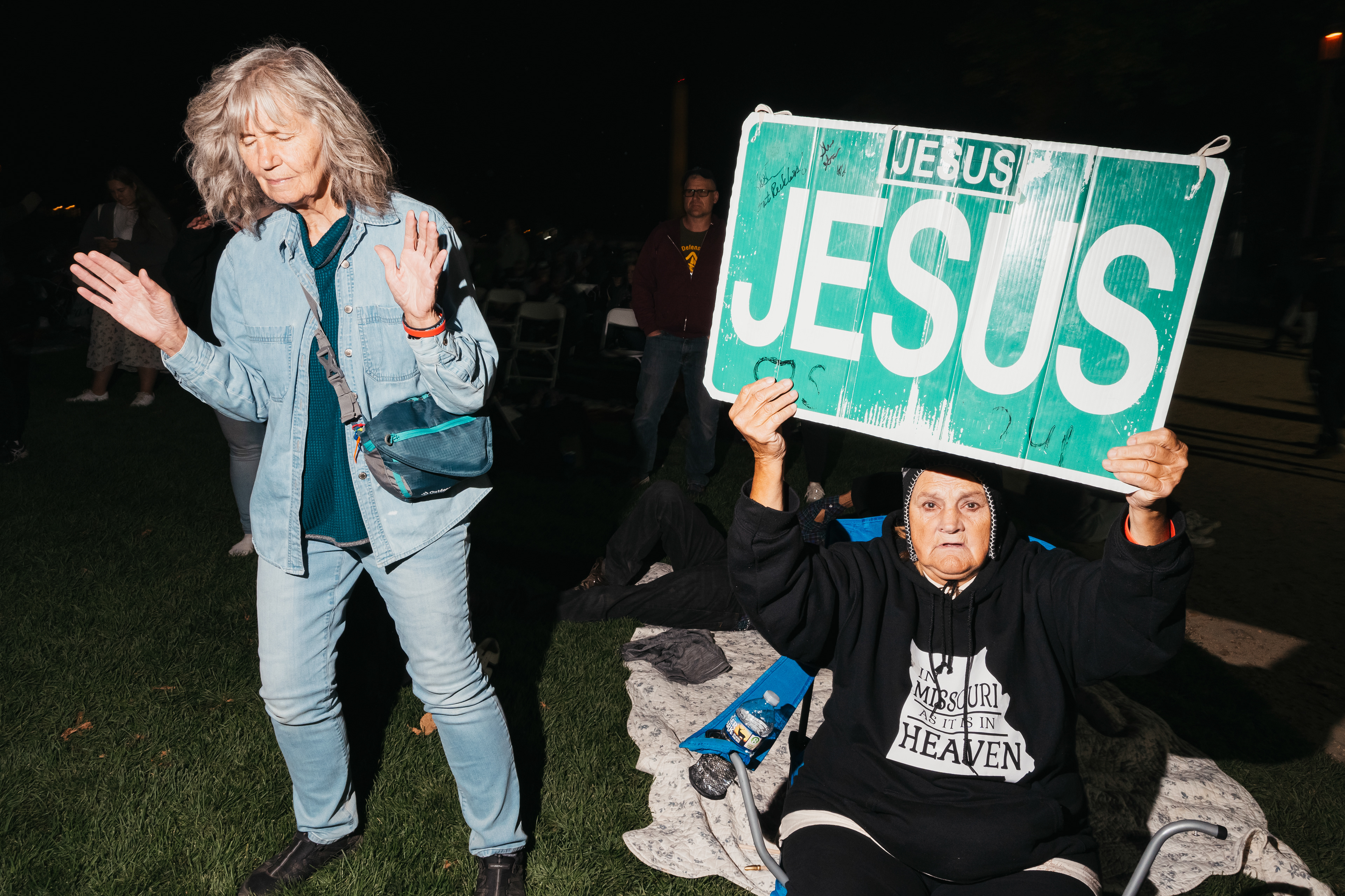 People came from all across the country to attend the event.