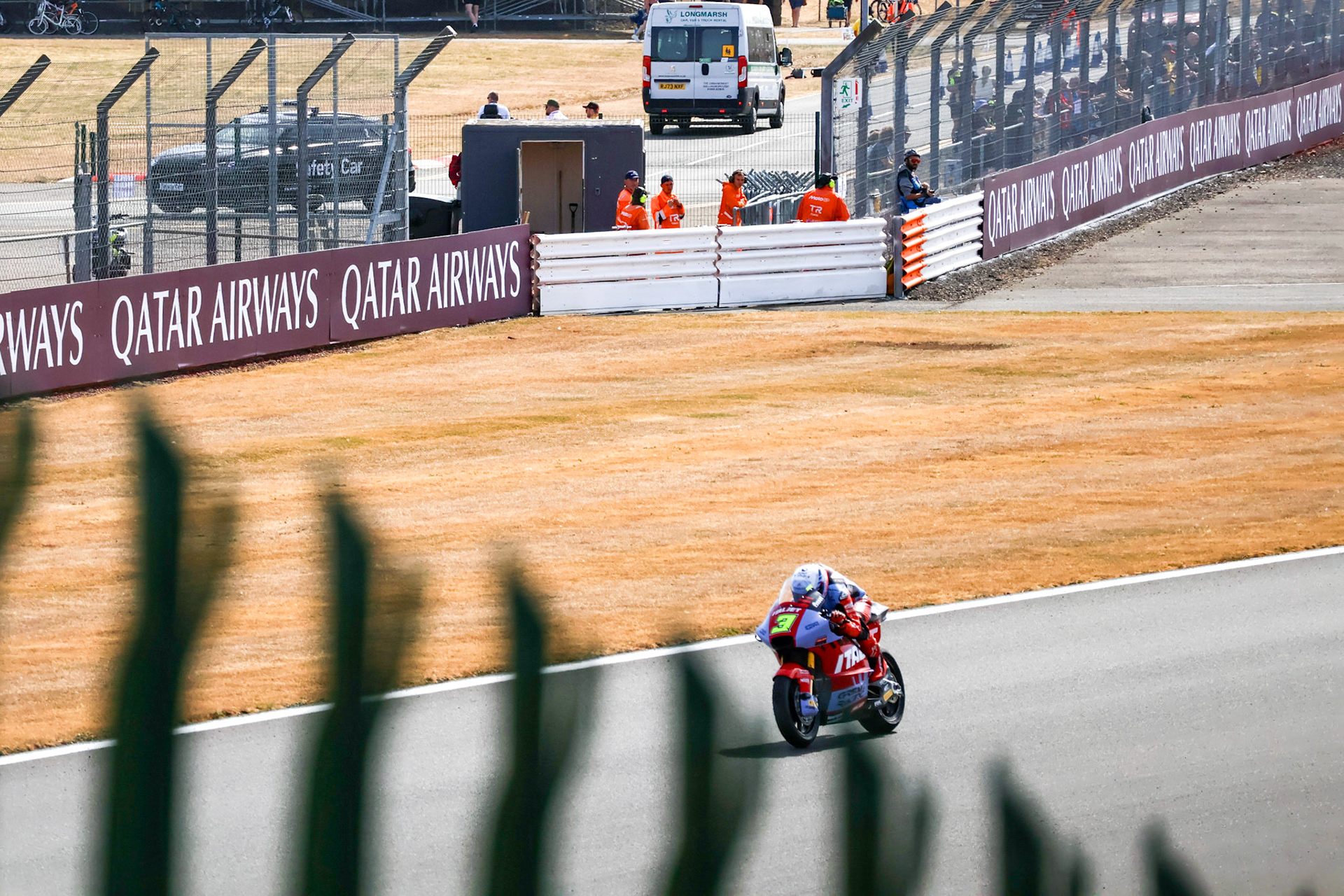 Spanish rider Sergio Garcia during the Moto2 Free Practice 3 session.