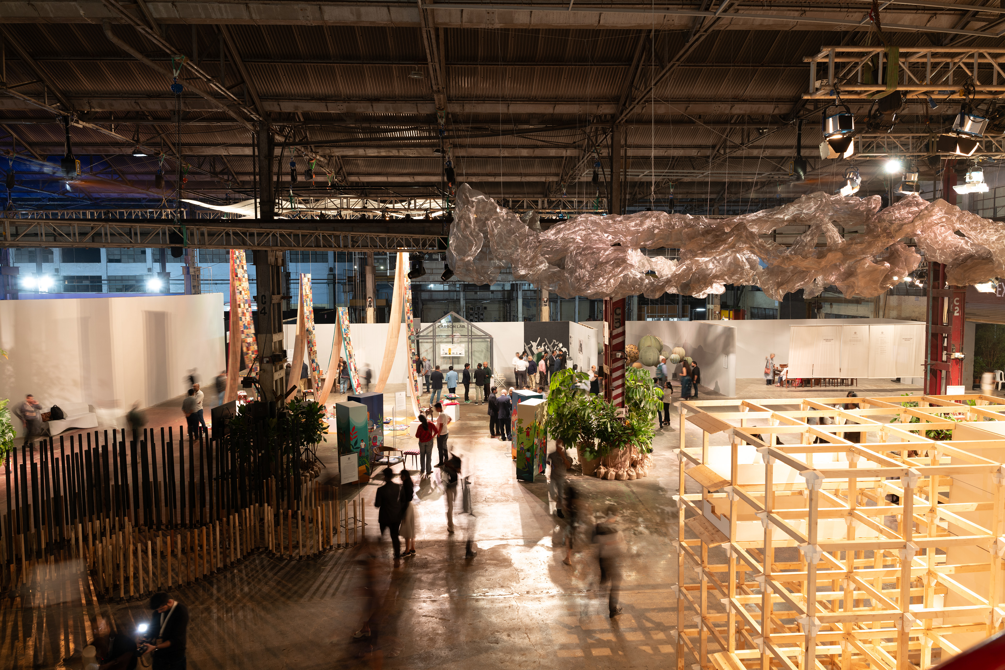 Conscious Collective 2023 exhibition space