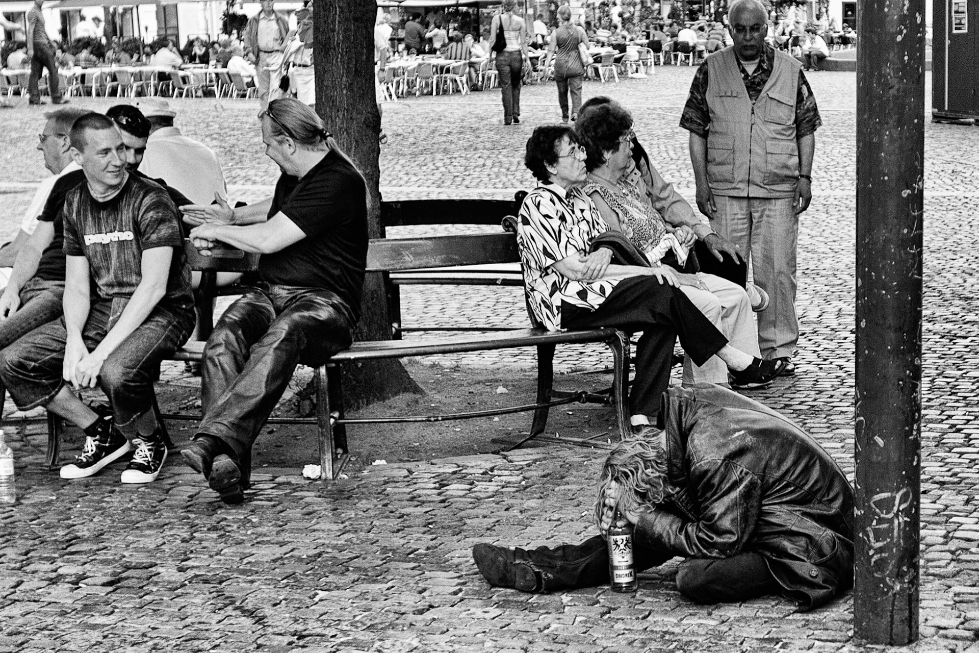 On Ströget in Copenhagen