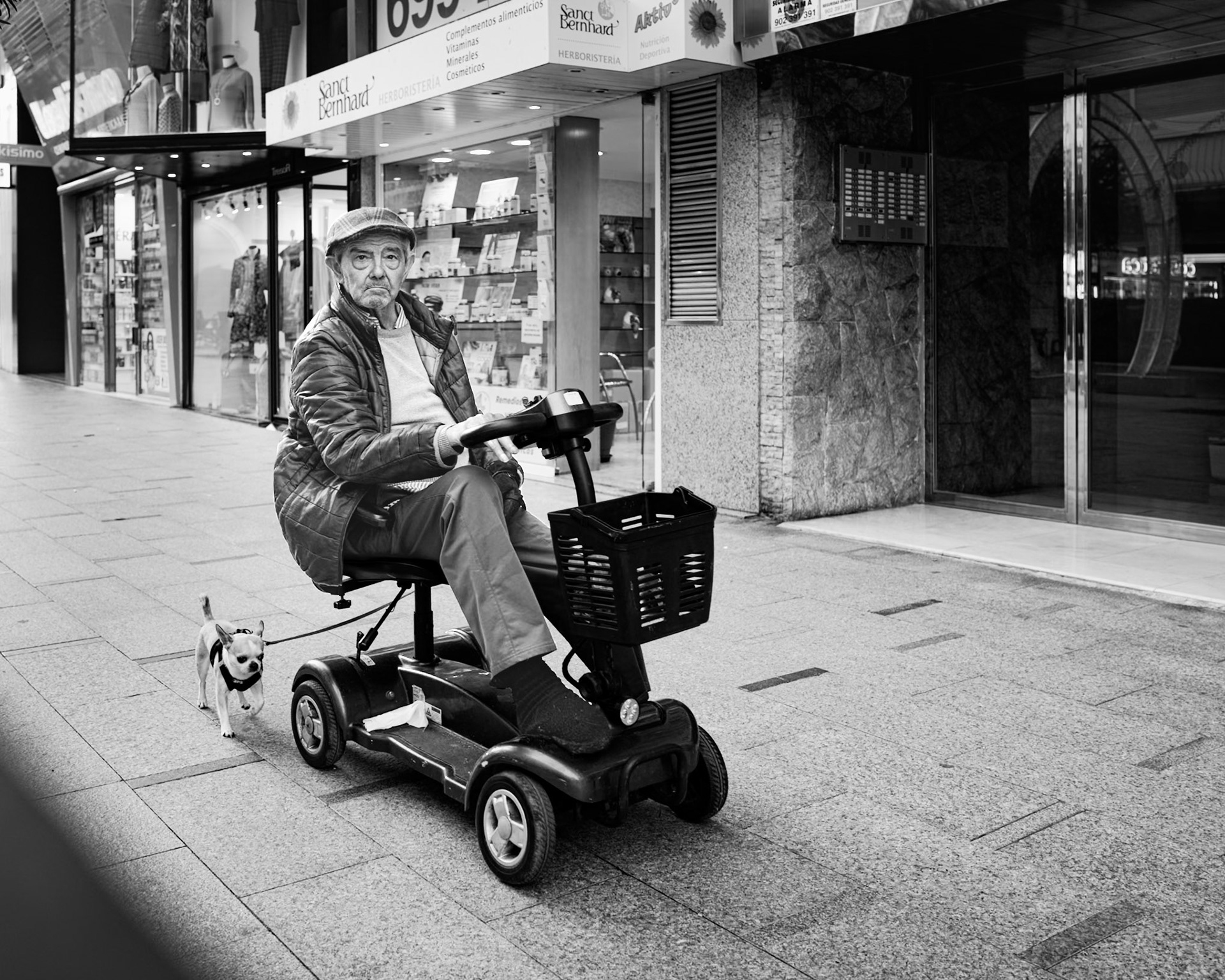 One of many scooters in Benidorm. 2022.