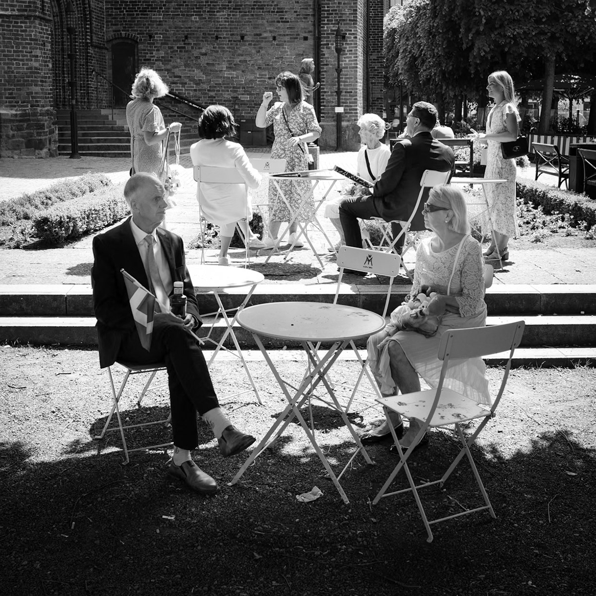 In the center of Helsingborg, Sweden. Probably an grandchild finishing school today.