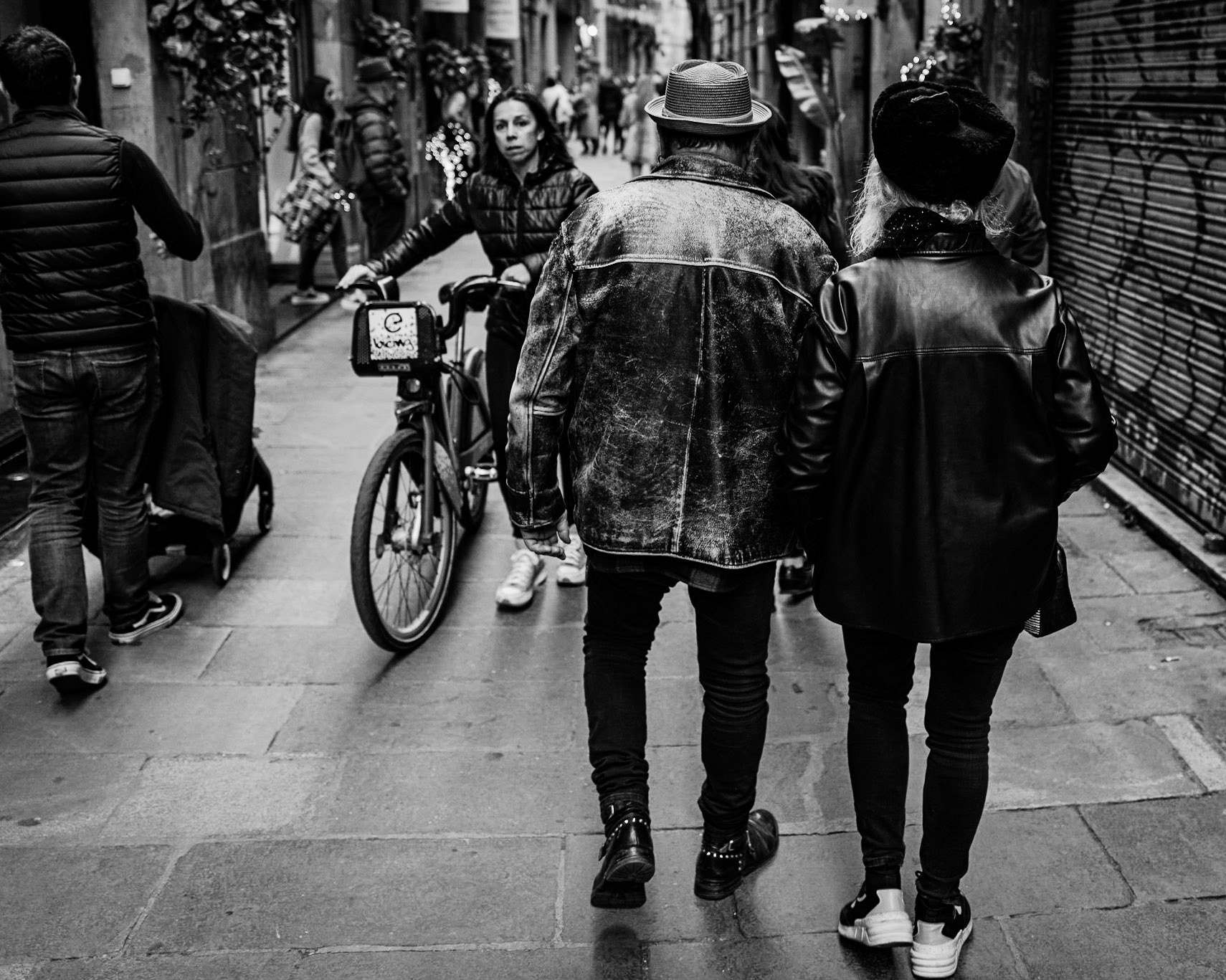 On the streets of Barcelona, 2022.