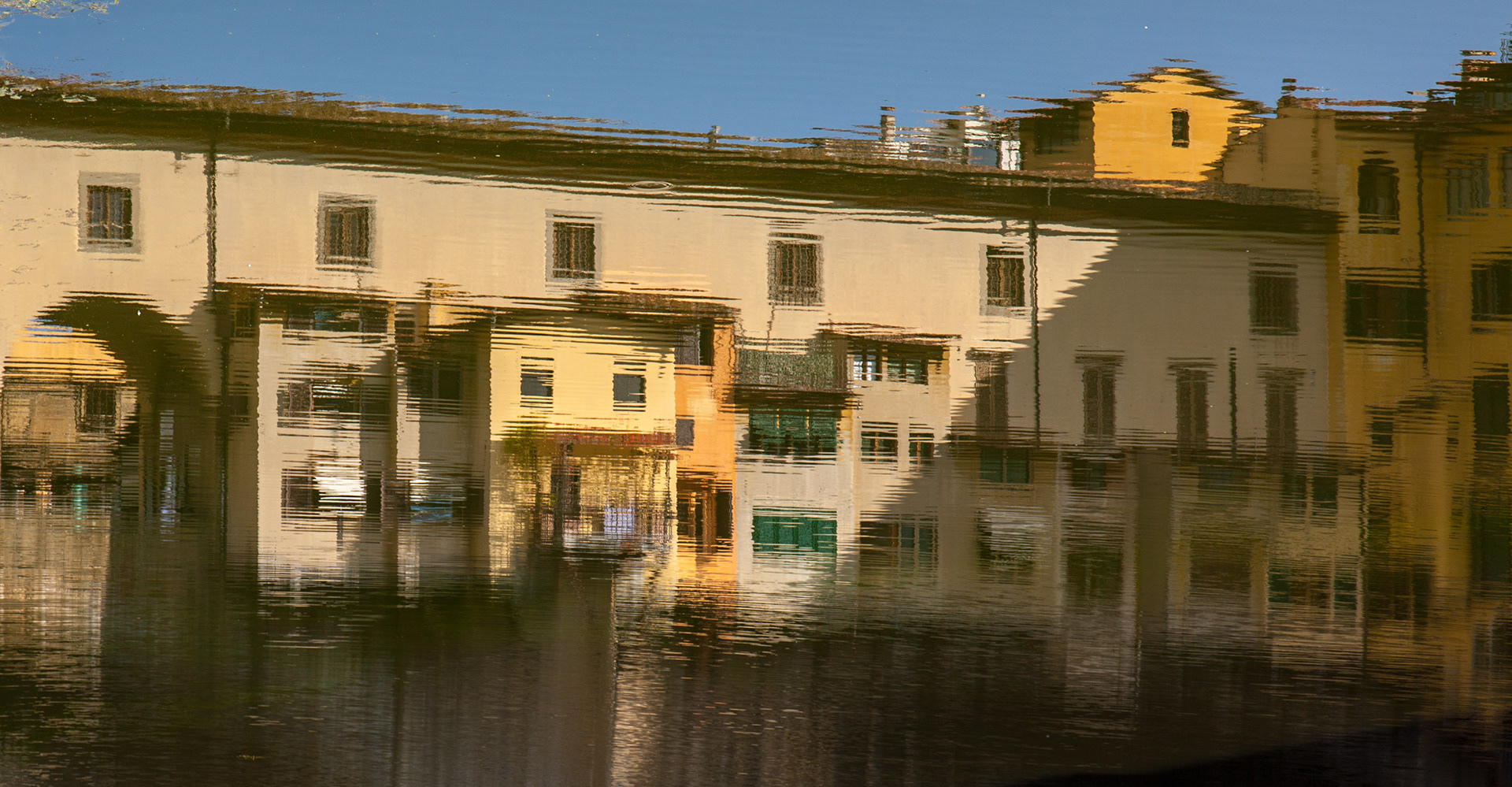 Tükröződés - Ponte Vecchio, Firenze
