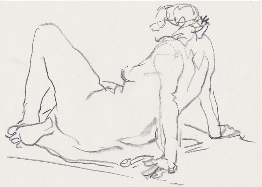 Pencil on paper