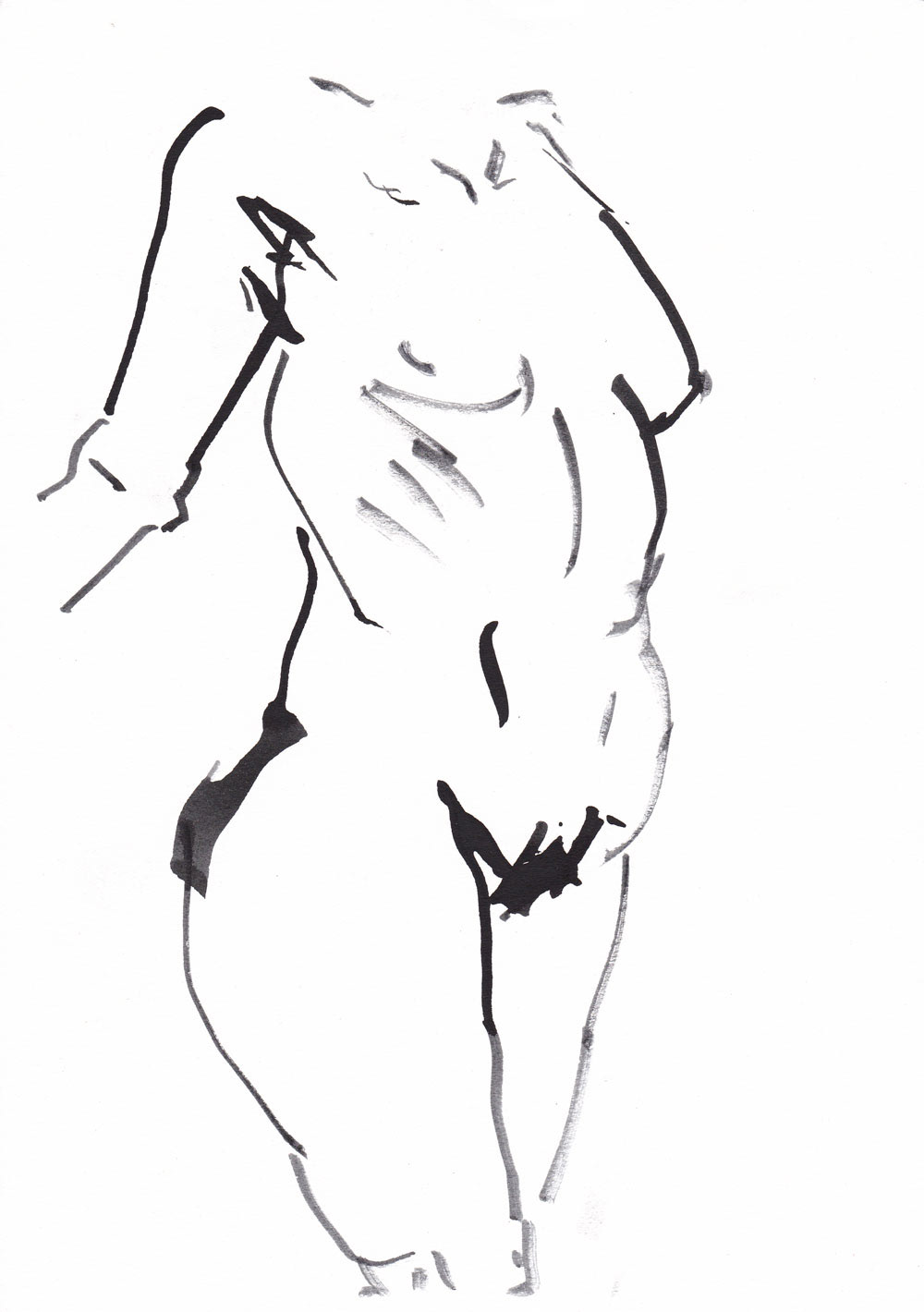 Ink on paper