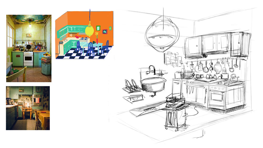 Concept of the kitchen
