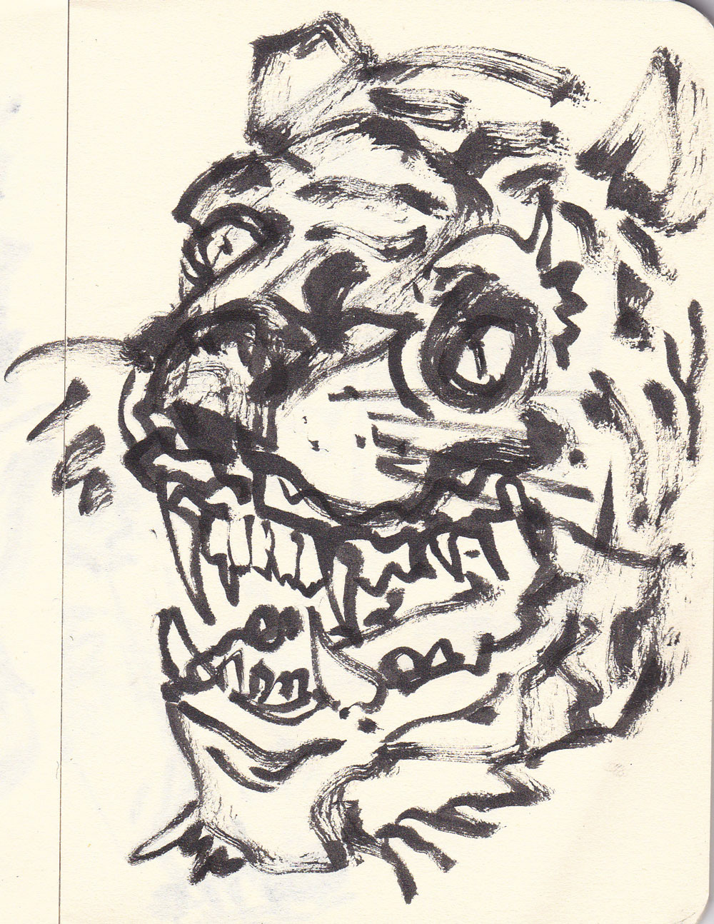 Derpy tiger