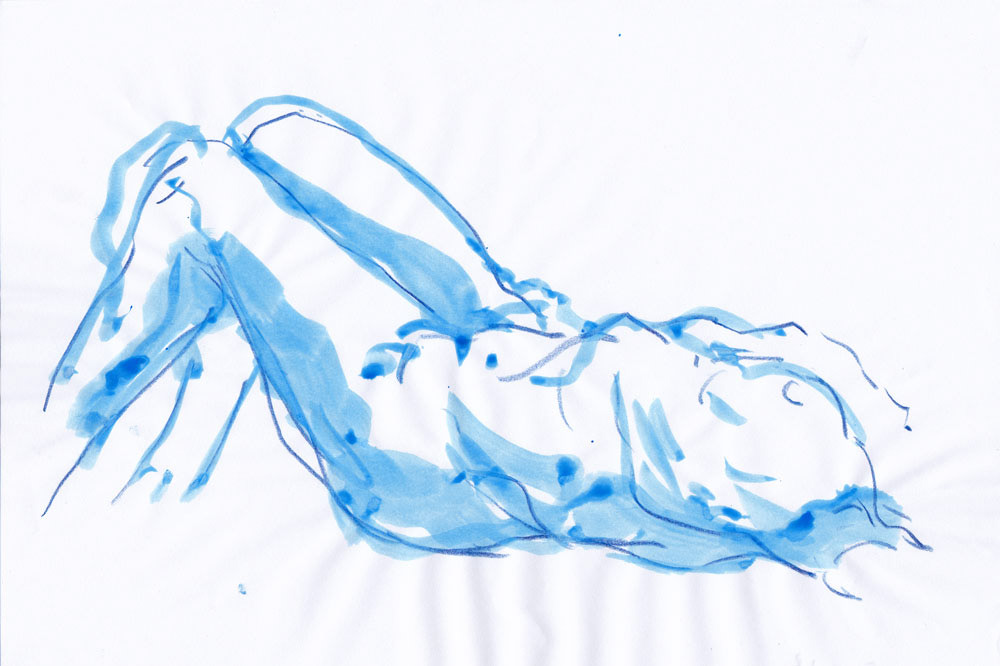 Watercolor on paper