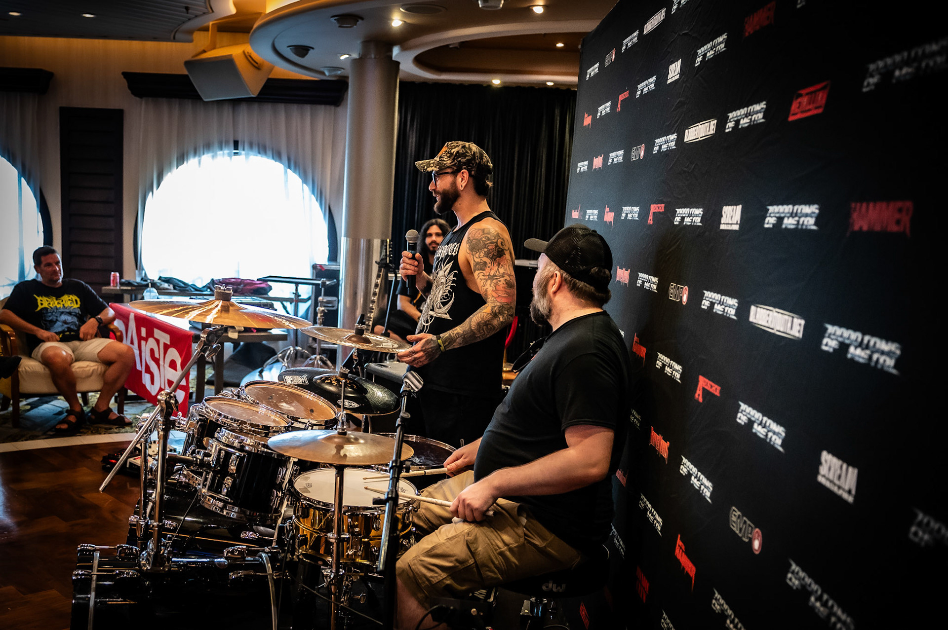 Drum Clinic with Suffocation