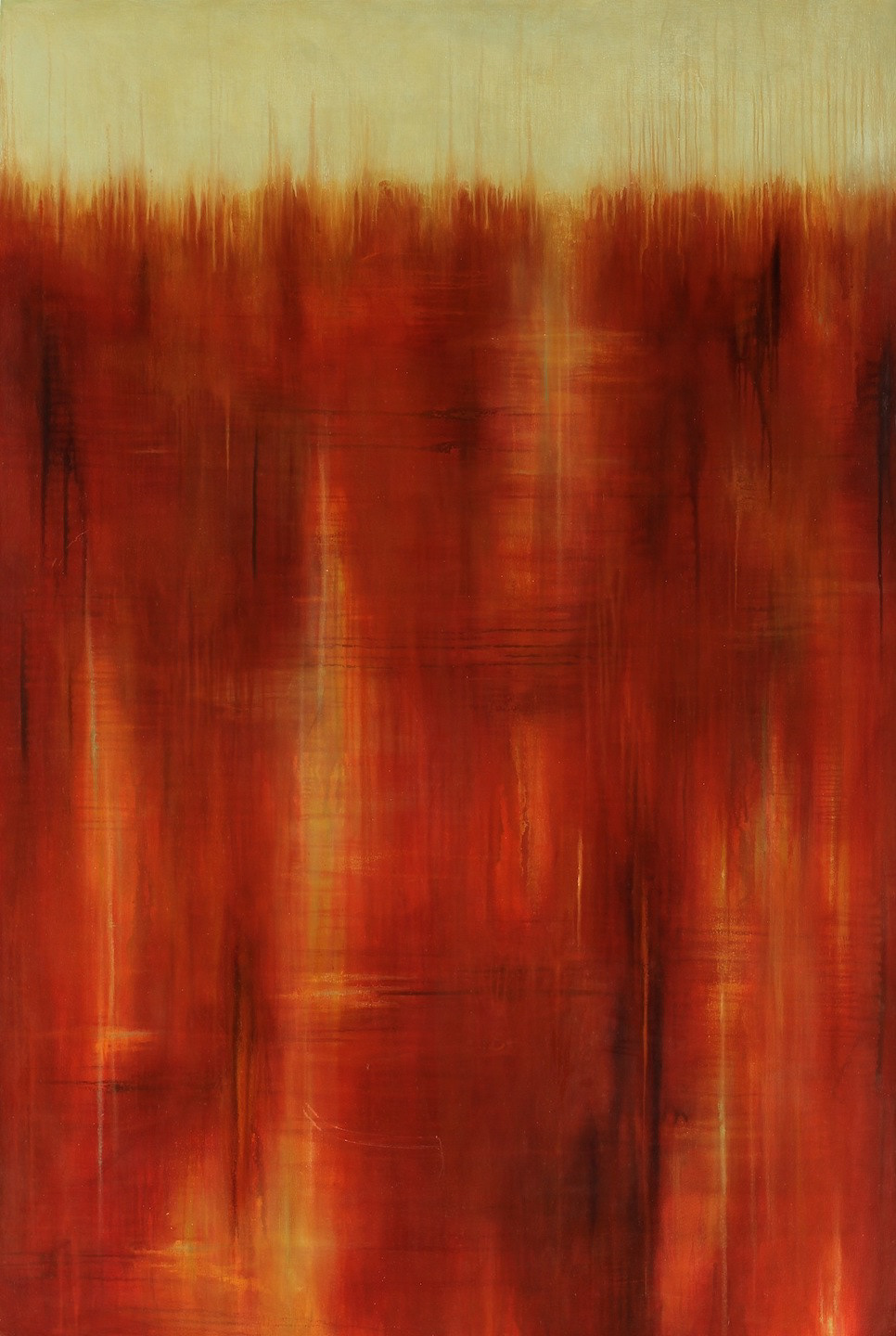 Edge No. 75, Oil/alkyd on canvas, 72 x 48 in.
