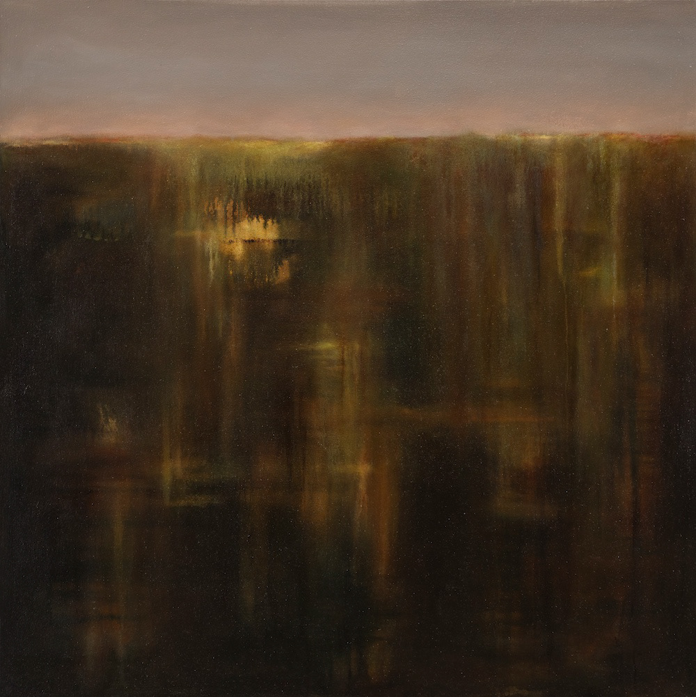 Box Canyon, Oil/alkyd on canvas 36 x 36 in.