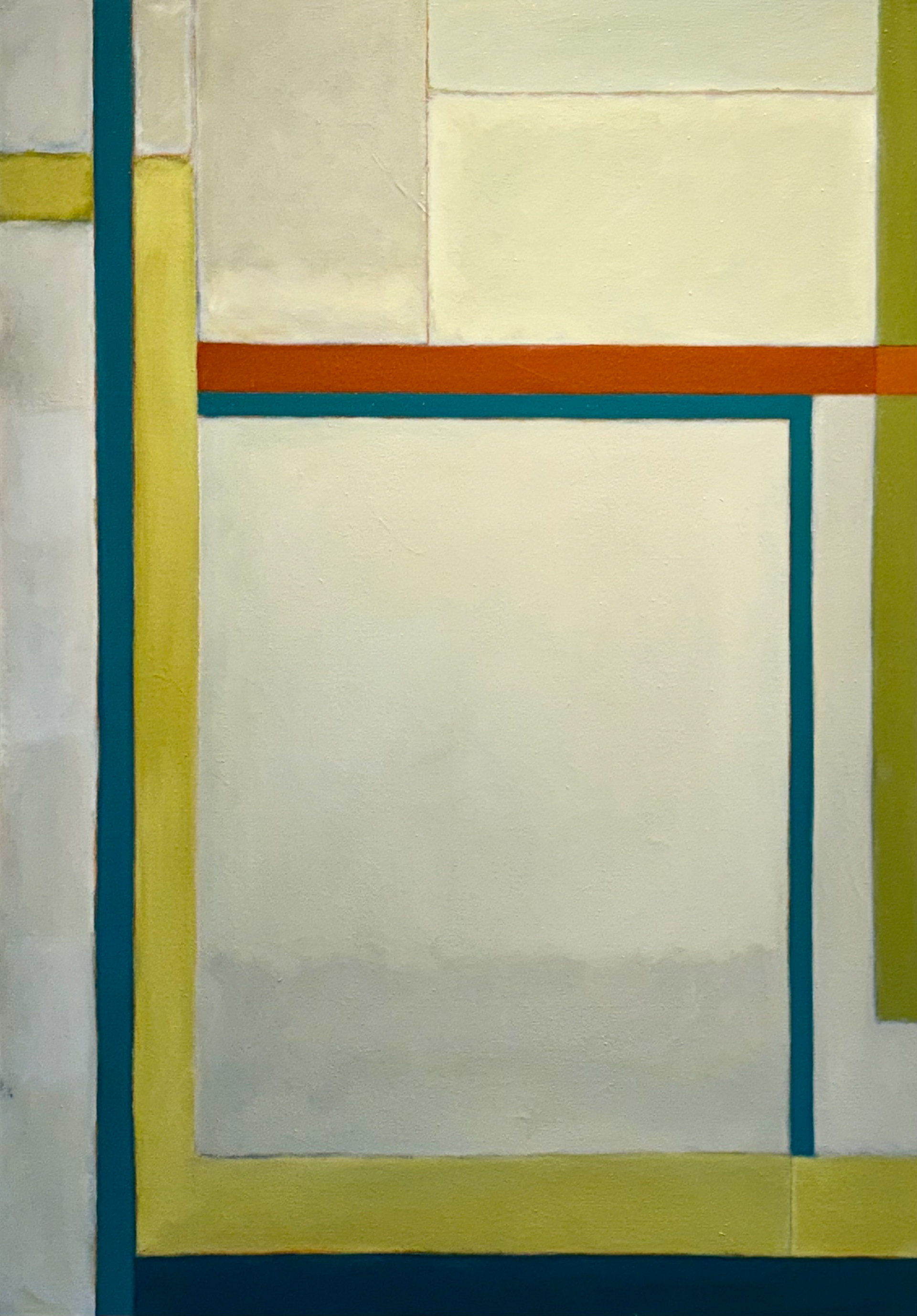 Arroyo Chamisa, Oil on canvas,  40 x 28 in.