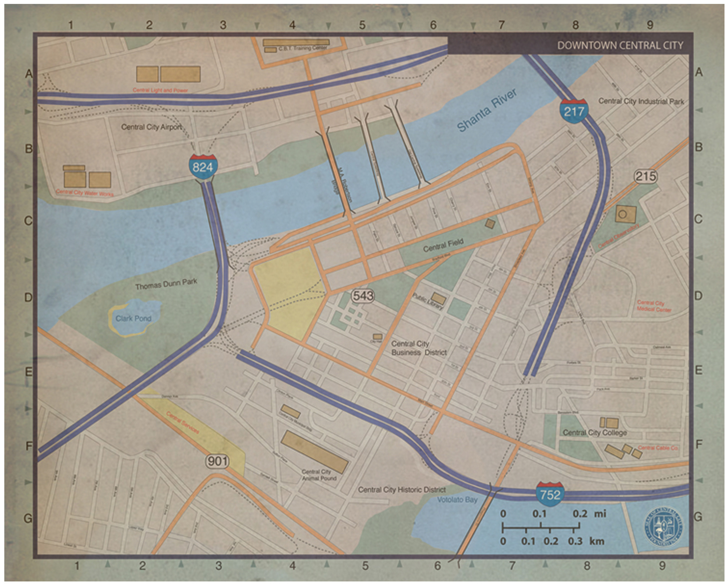 Hotel for Dogs Street Map