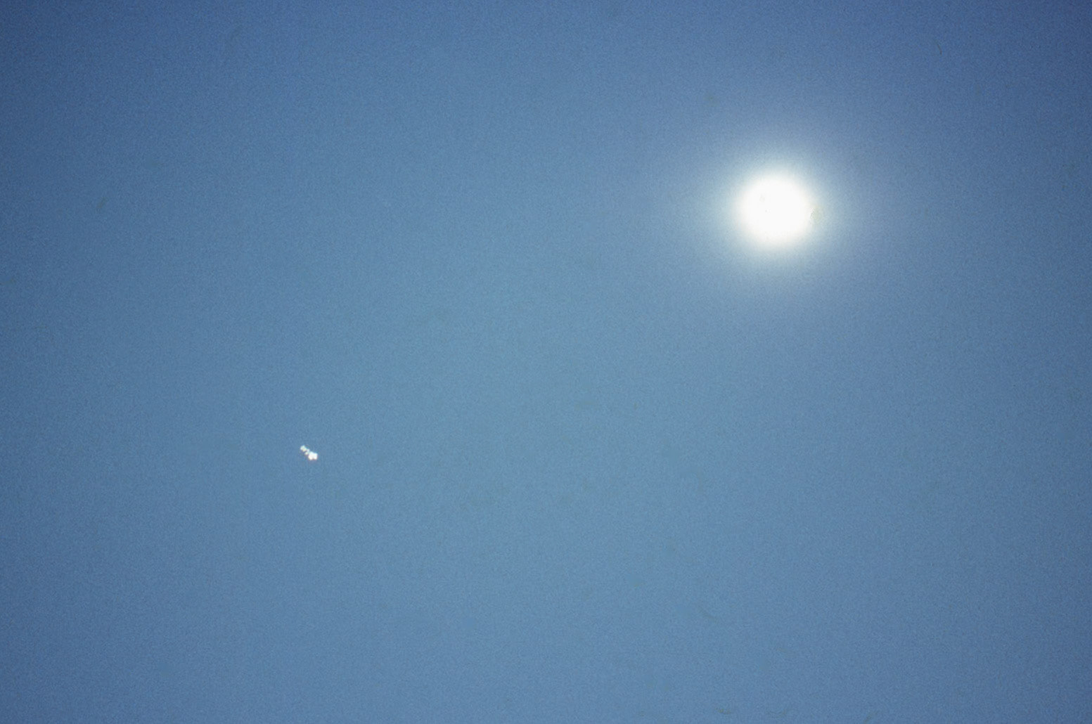 Venus and the Sun