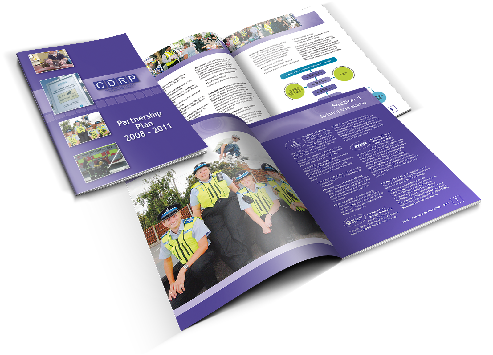 Crime & Disorder Reduction Partnership Plan brochure