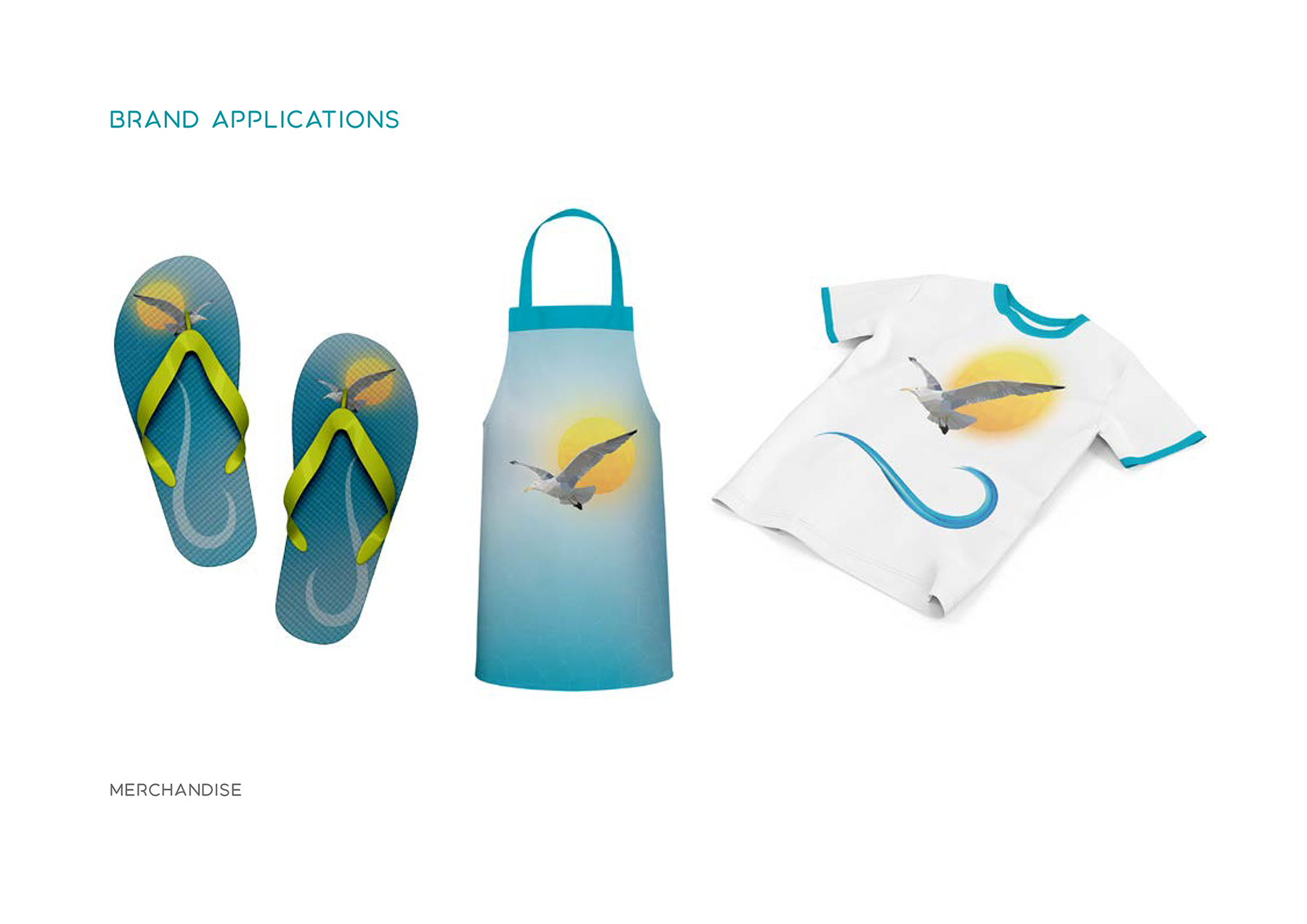 Dreams by the Sea - brand applications