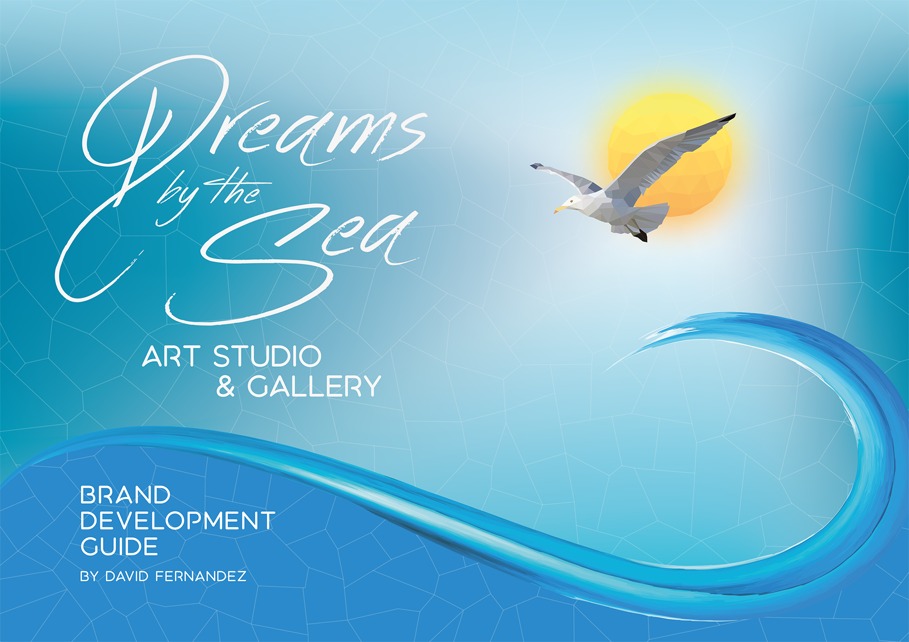 Dreams by the Sea - brand development guide cover