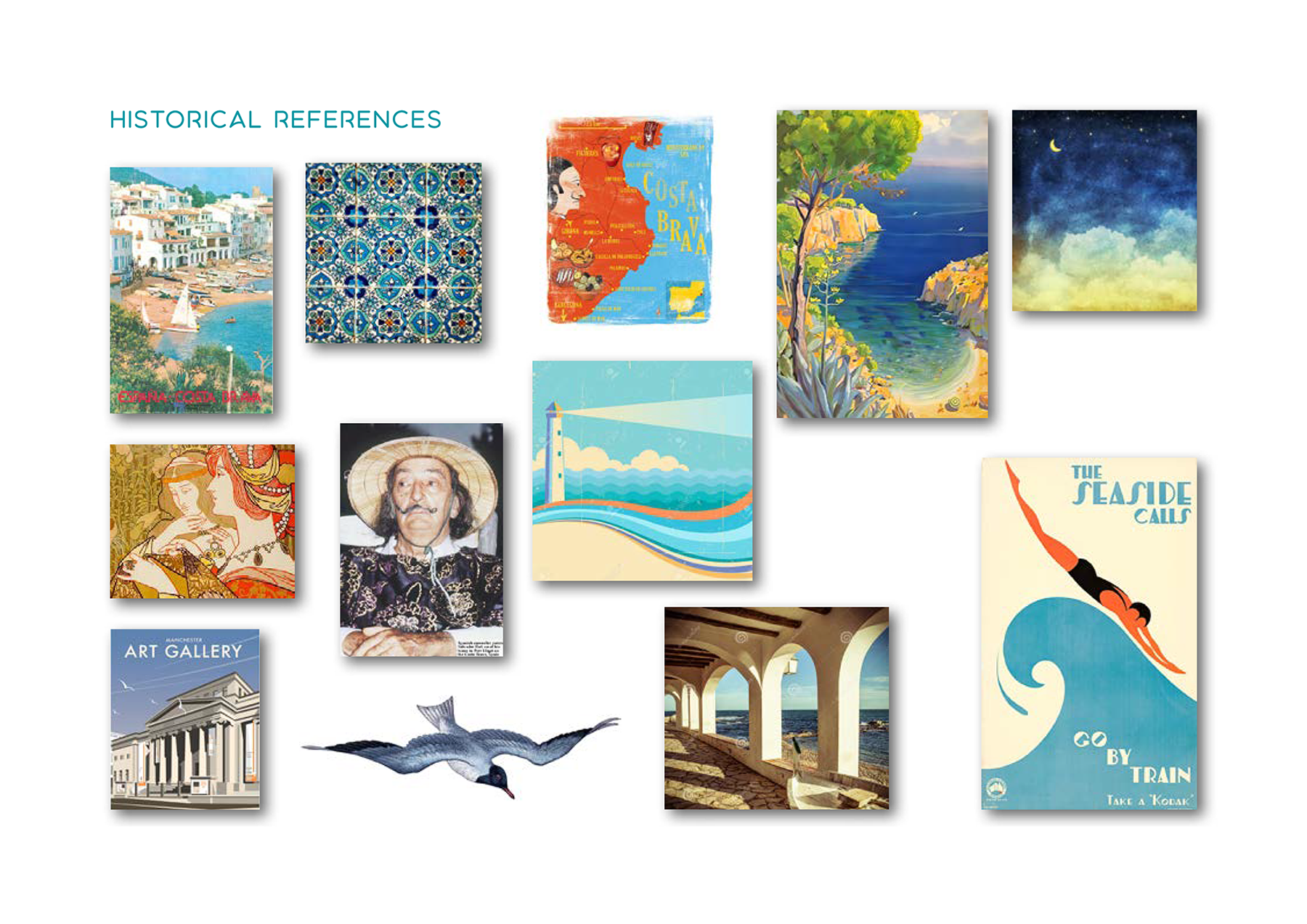 Dreams by the Sea - historical references