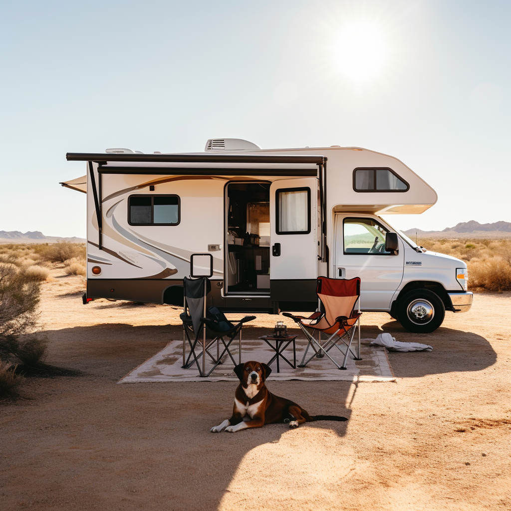 RV, van and trailer pet sitting services
