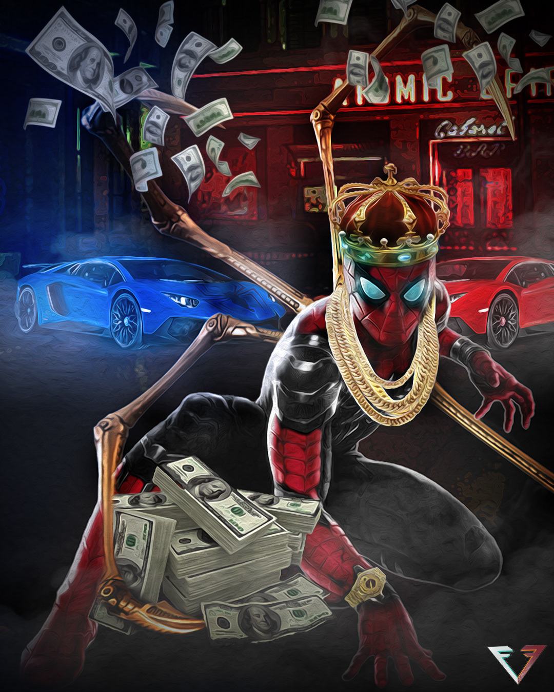 Drip or die Spidey